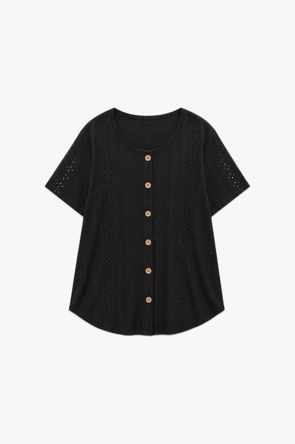 Classic Henley Tee flat-lay