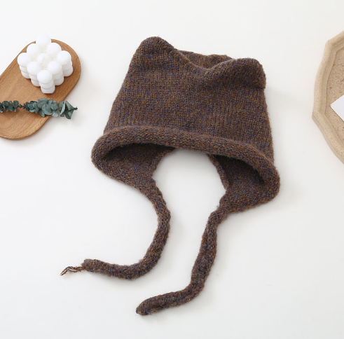 Cat Ear Wool Hat — women's hats accessories by Blnka Kollective
