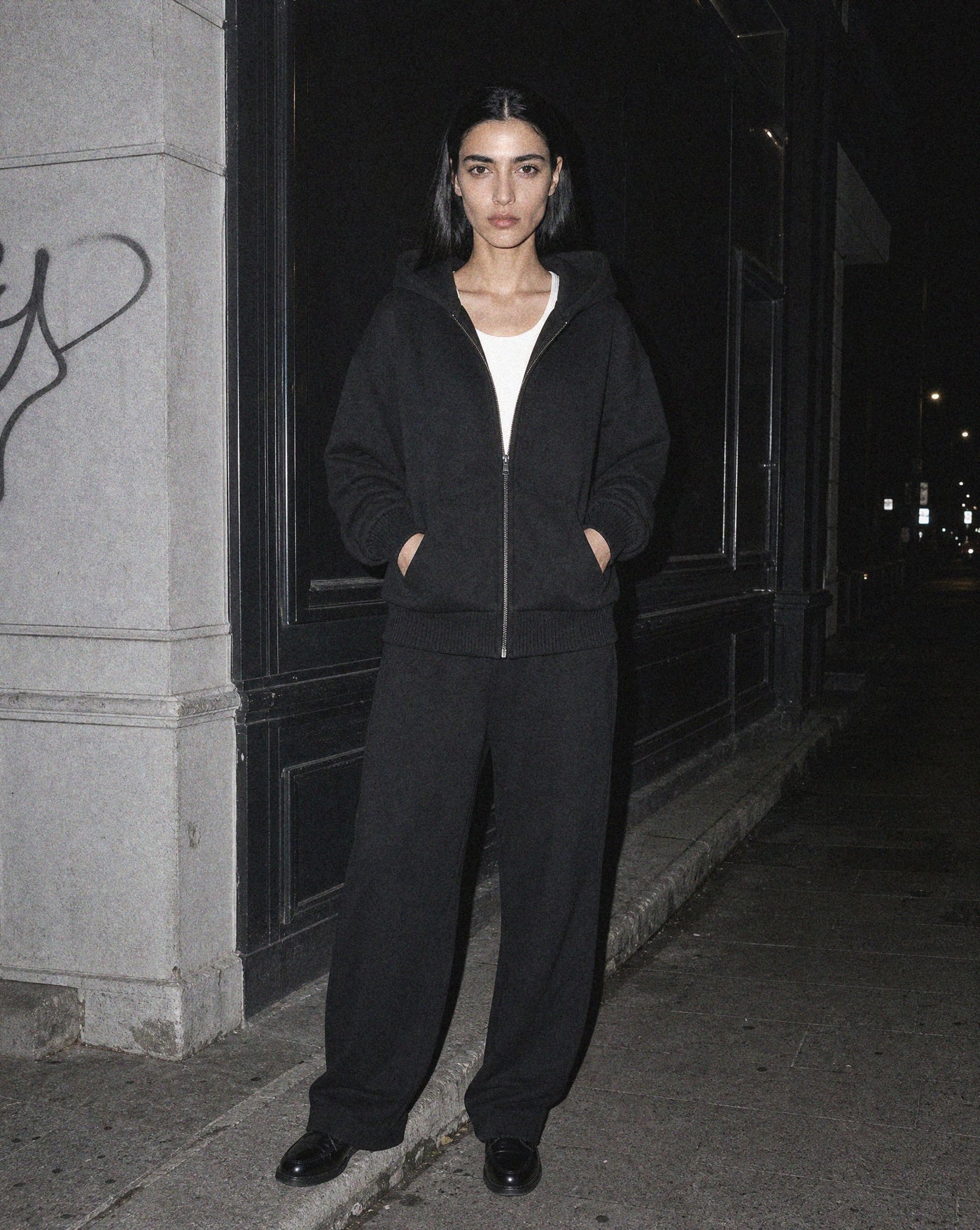 Double Hood Knit — Blnka Kollective