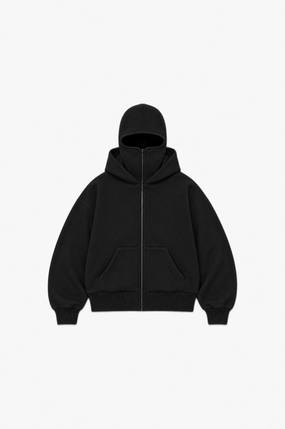 Double Hood Knit flat-lay