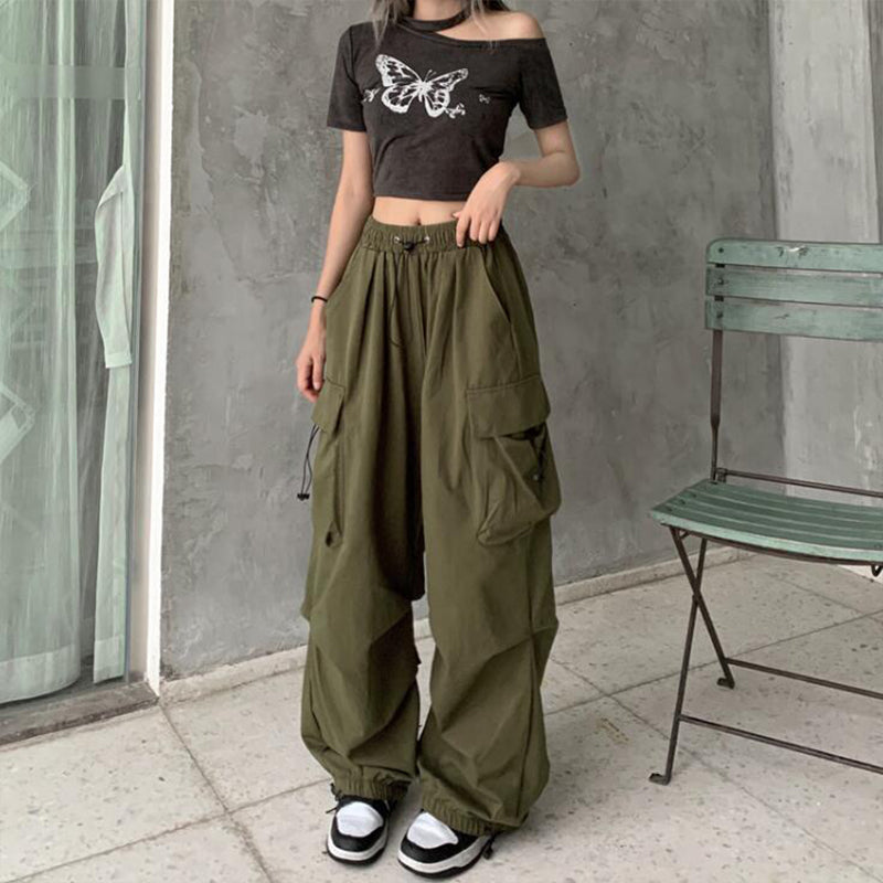 Vintage Cargo — women's y2k bottoms by Blnka Kollective