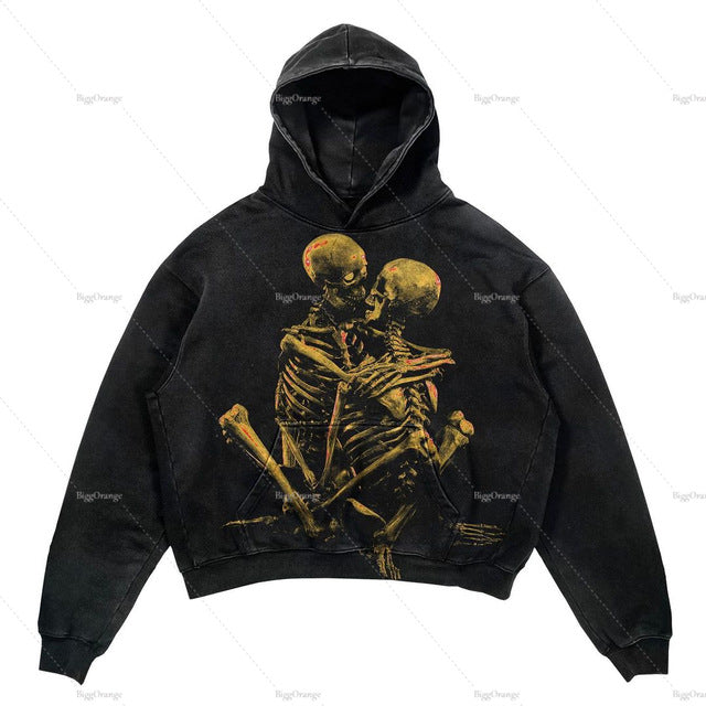 Punk Print Hoodie — graphic hoodies & sweatshirts by Blnka Kollective