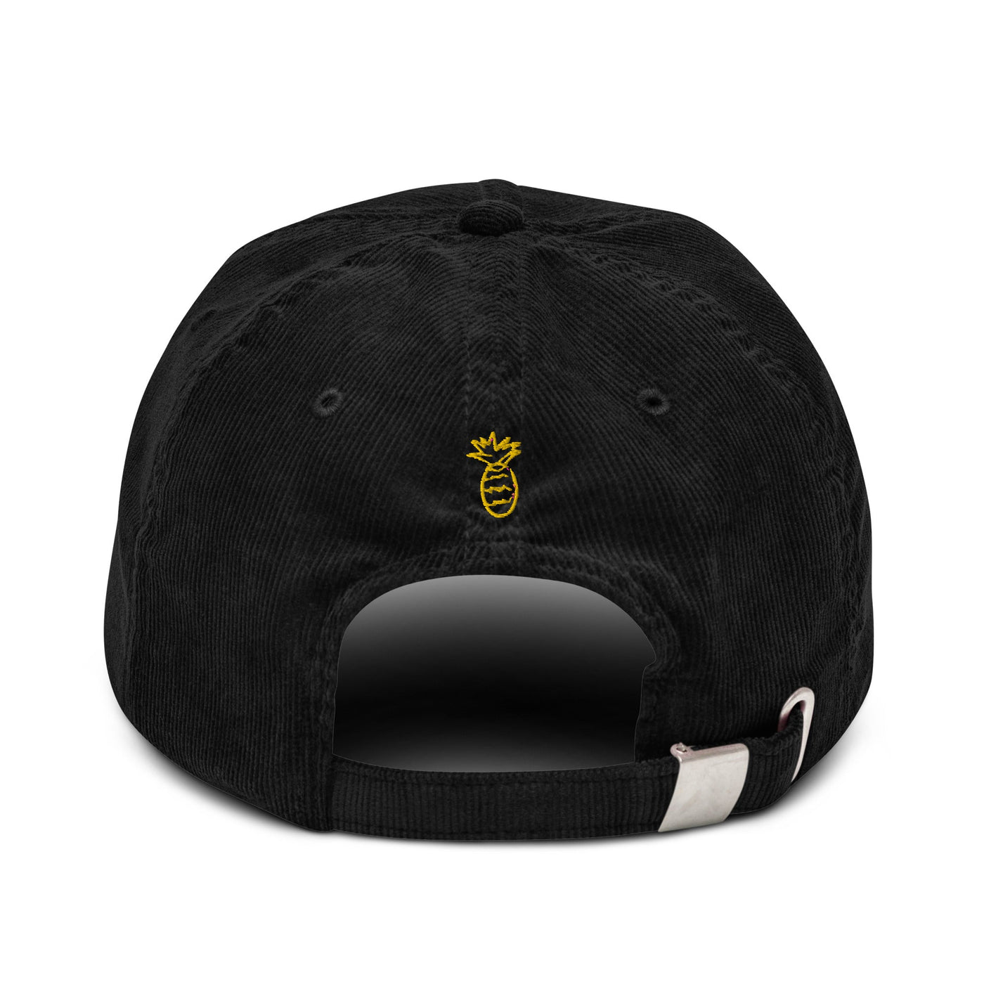 Sloppy Pineapple Corduroy Hat — black camel accessories by Blnka Kollective
