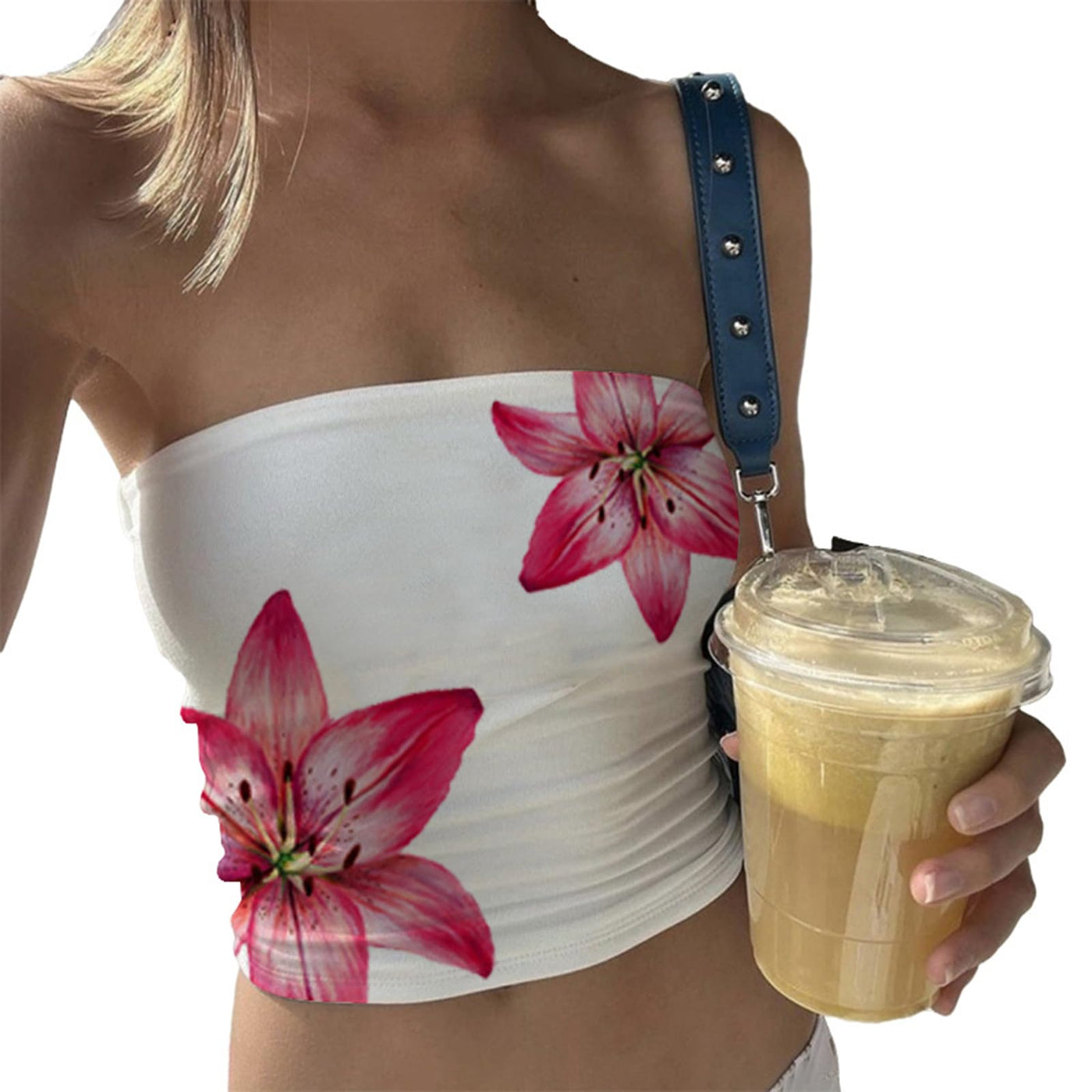 Graffiti Bandeau — women's graphic tube top tops by Blnka Kollective