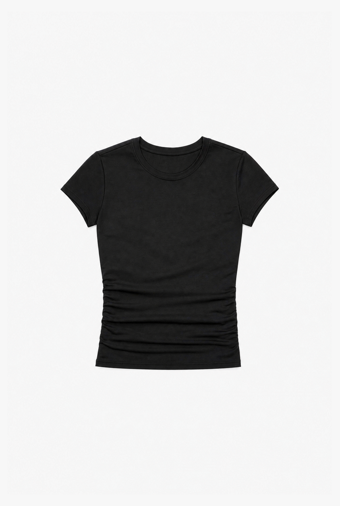 Essential Crew Tee flat-lay