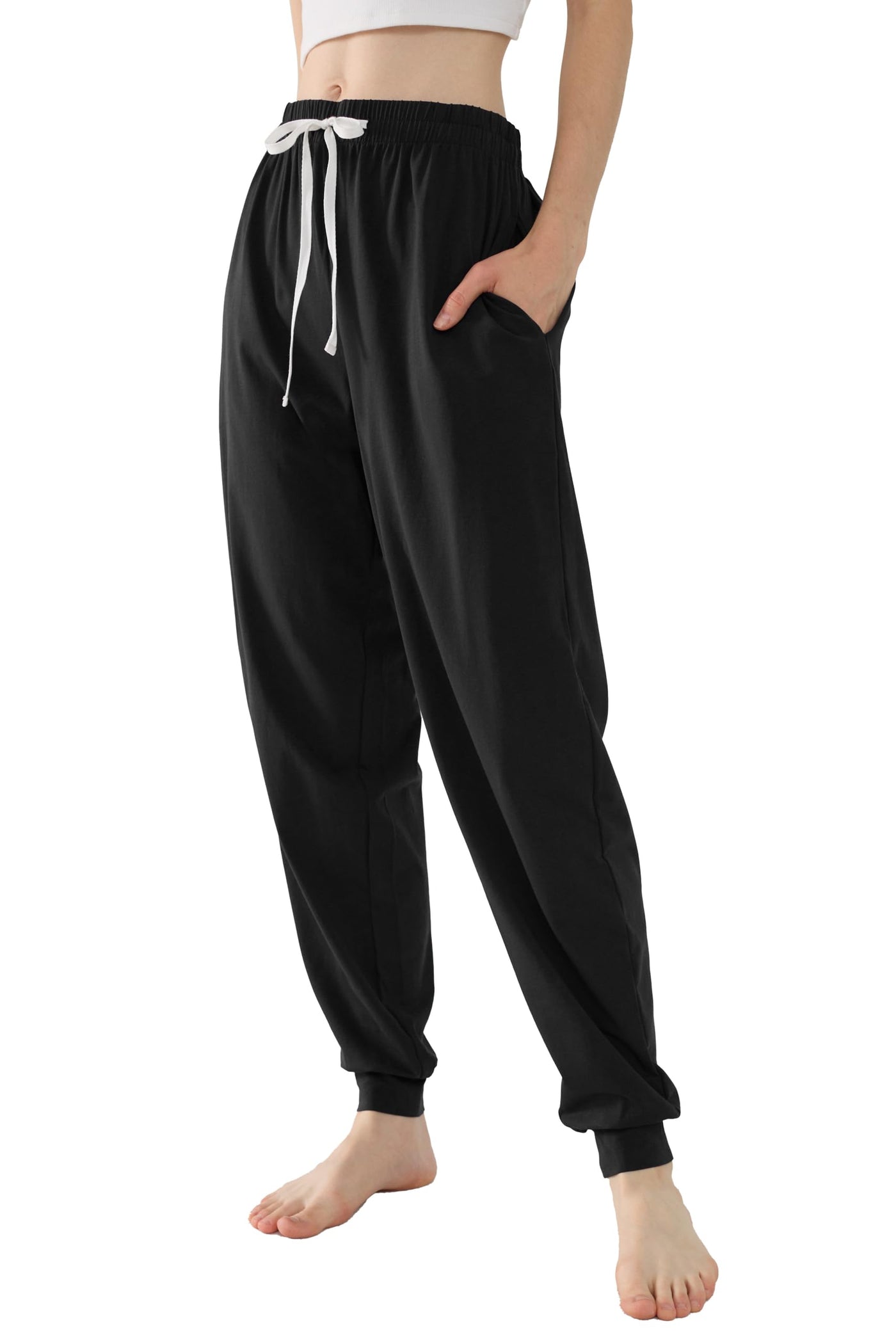 Runner Sweatpants — women's black joggers bottoms by Blnka Kollective