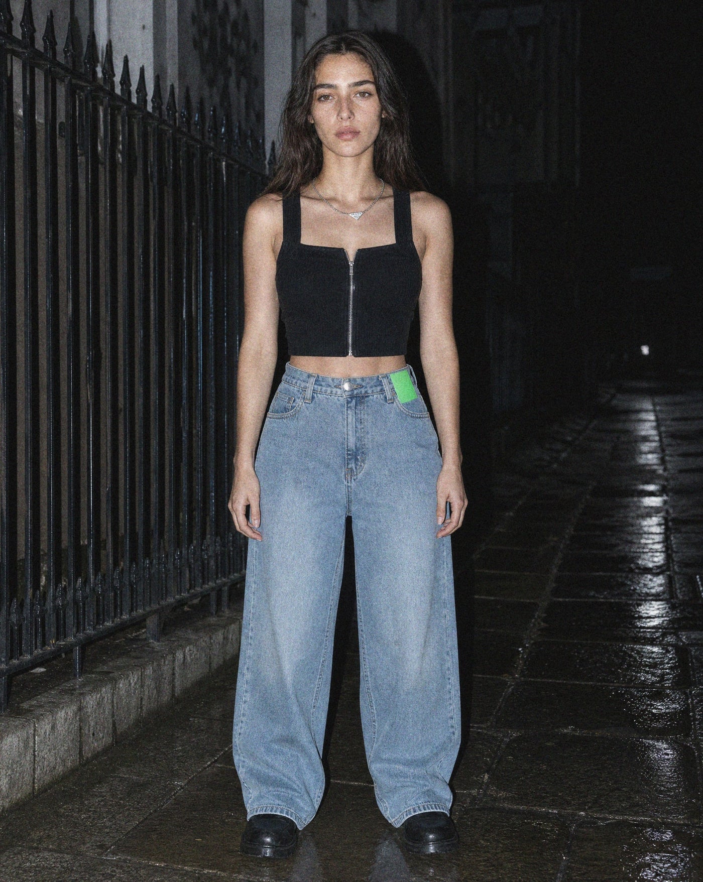 BLNKA editorial - French Line Vest