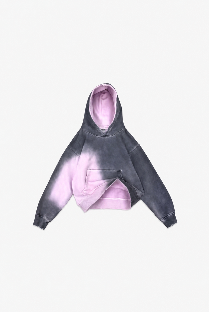 Gradient Gothic Hoodie flat-lay