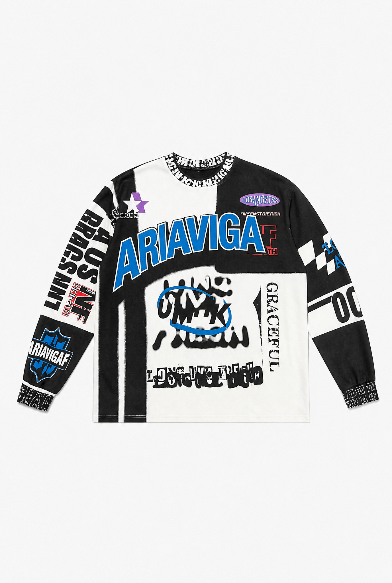 Graffiti Longsleeve flat-lay