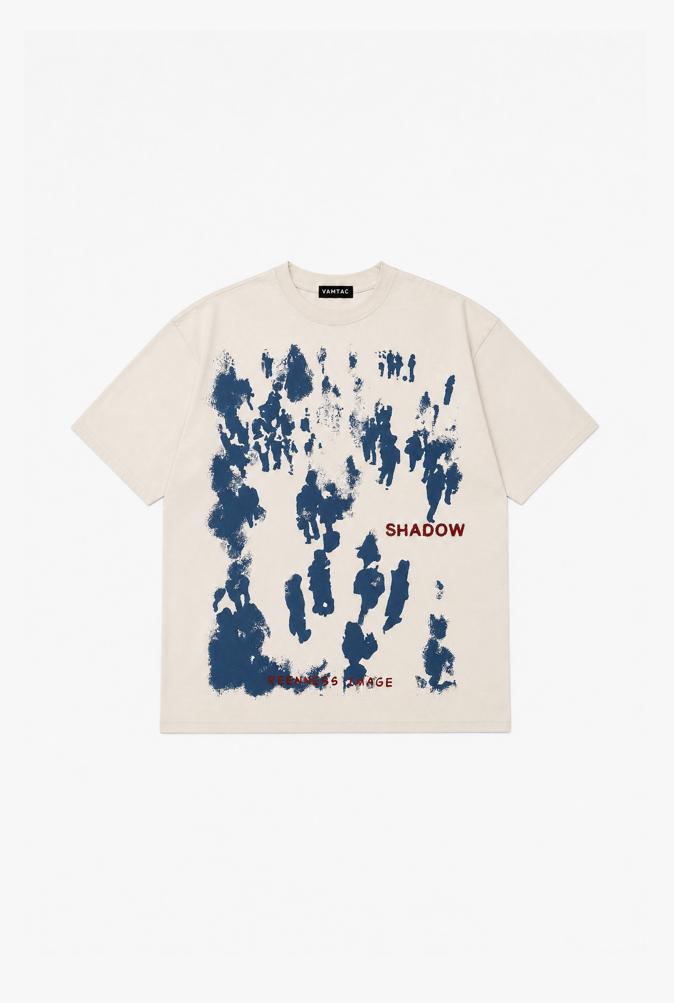 Graffiti Tie Dye Tee flat-lay