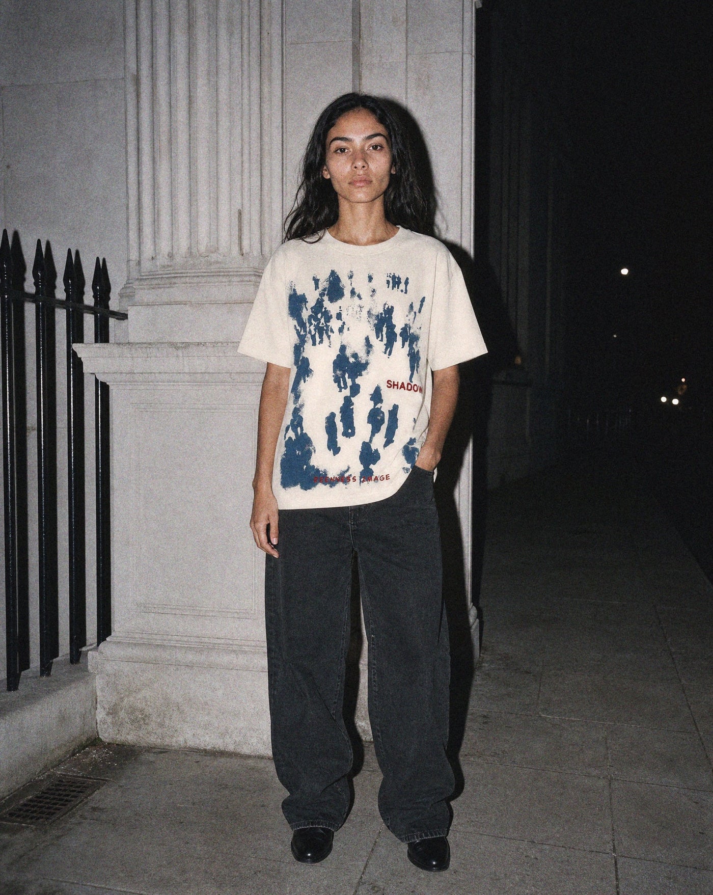 BLNKA editorial - Graffiti Tie Dye Tee