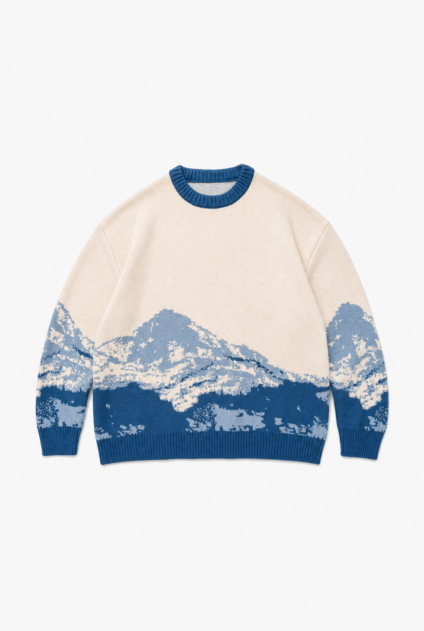 Grandpa Cable Knit flat-lay
