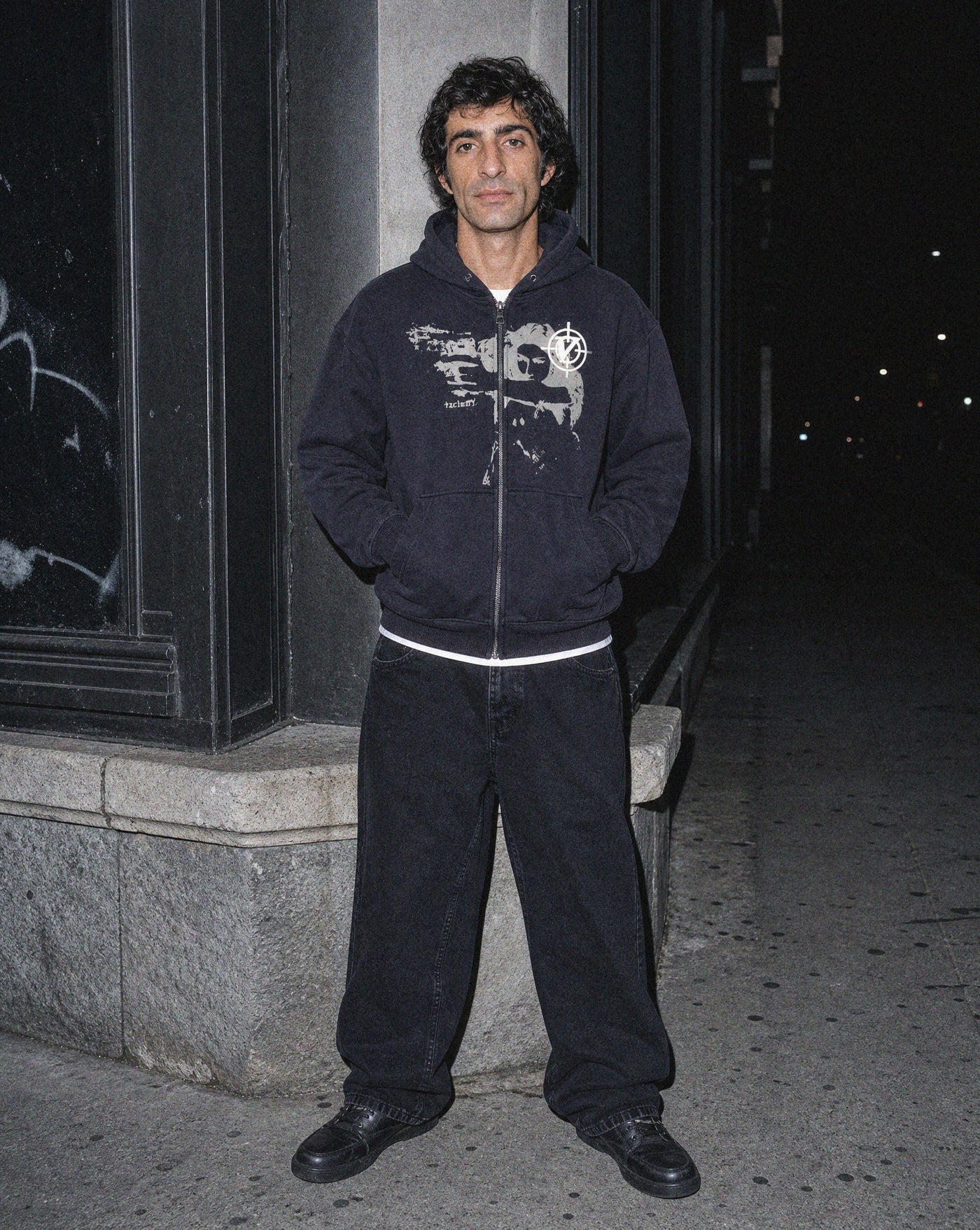 BLNKA editorial - Grunge Hoodie