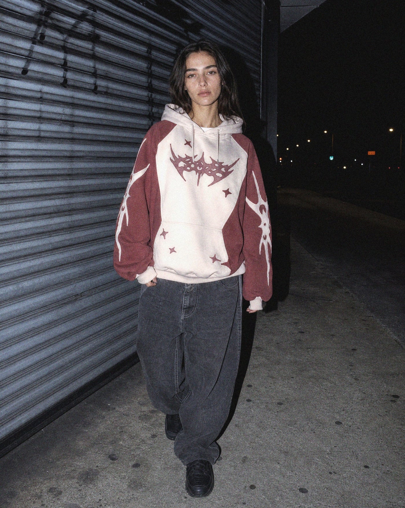 BLNKA editorial - Grunge Pullover
