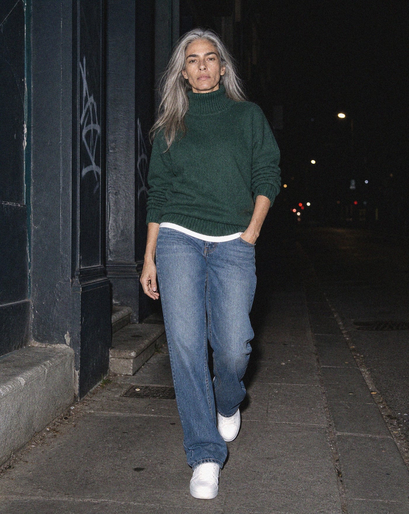 High Neck Wool Knit — Blnka Kollective