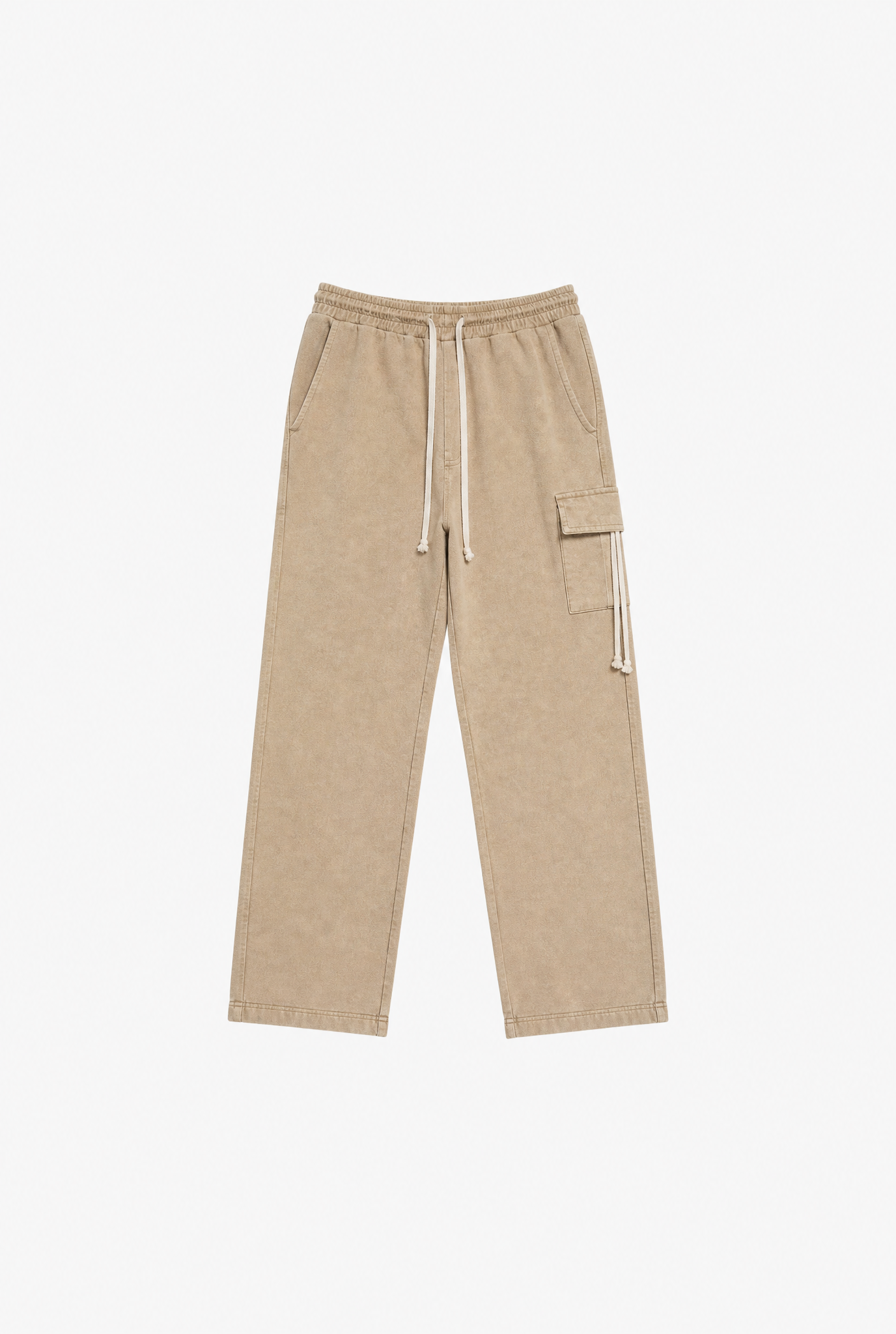 Wide Cargo Joggers flat-lay