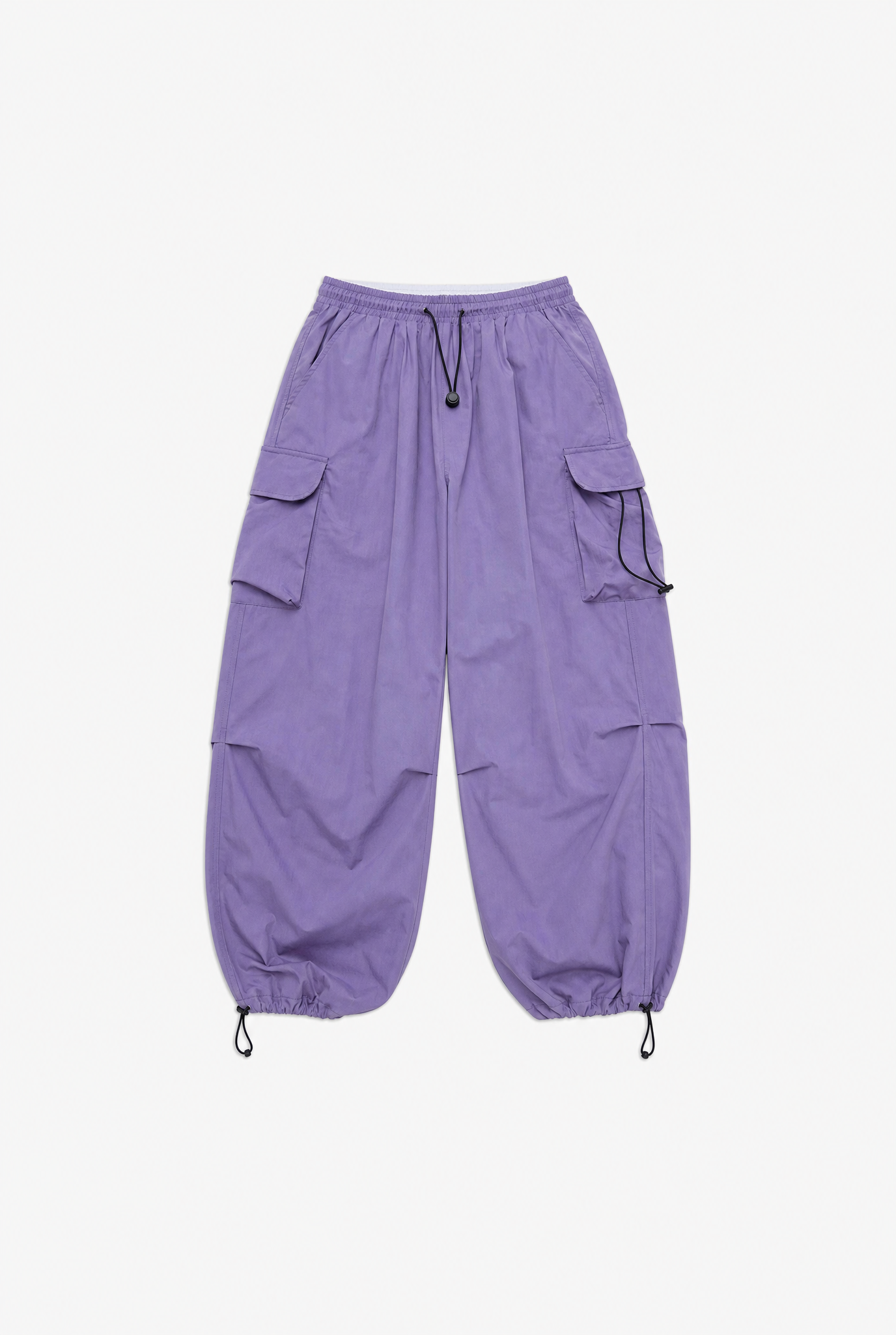 Purple Cargo Pants flat-lay