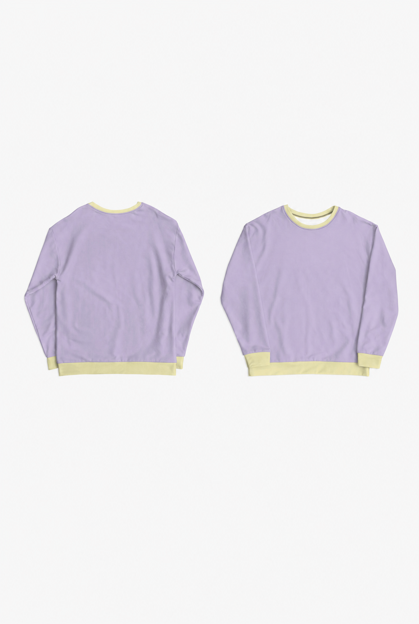 Purple Fog Sweatshirt flat-lay