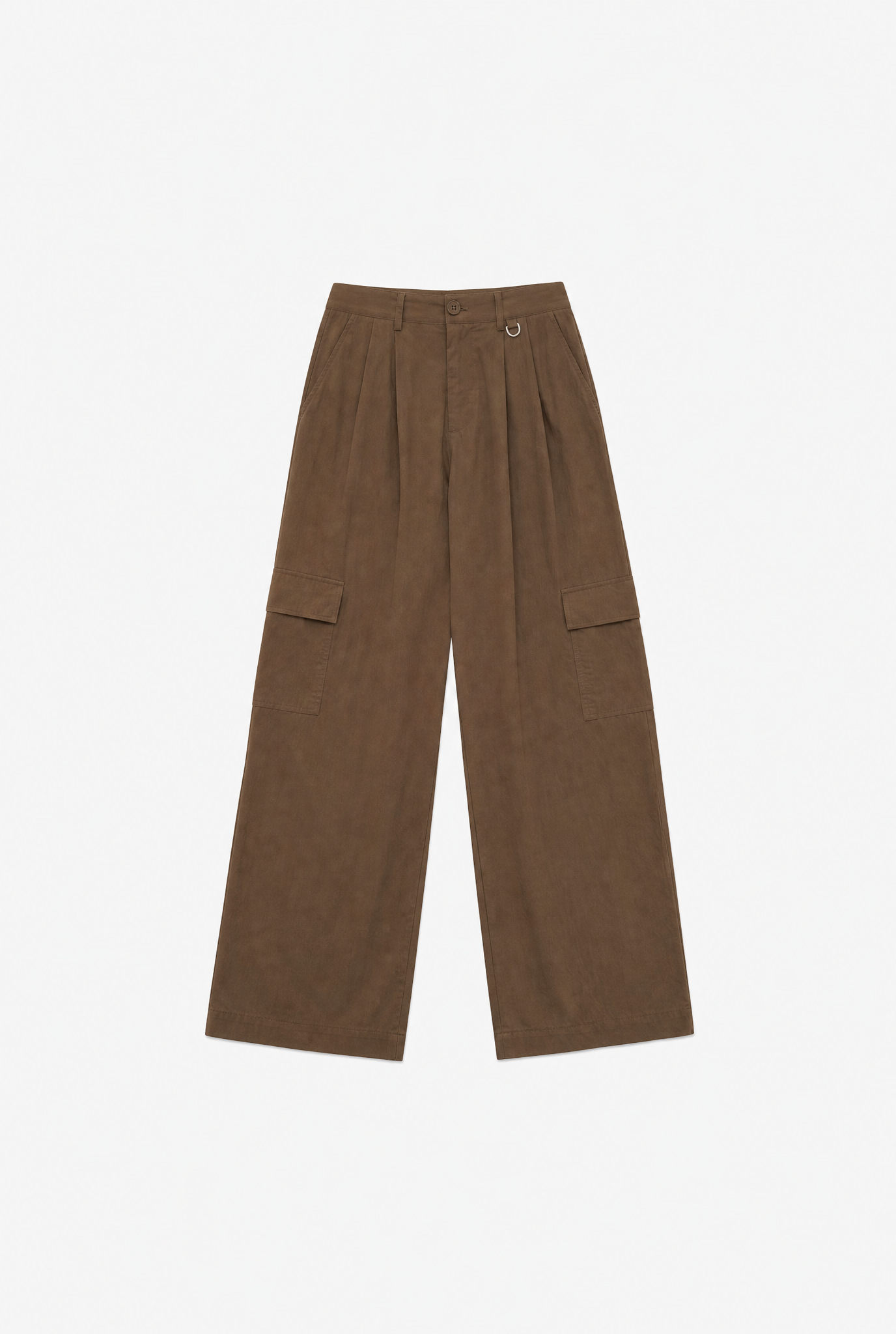 Wide Leg Cargo Pants flat-lay