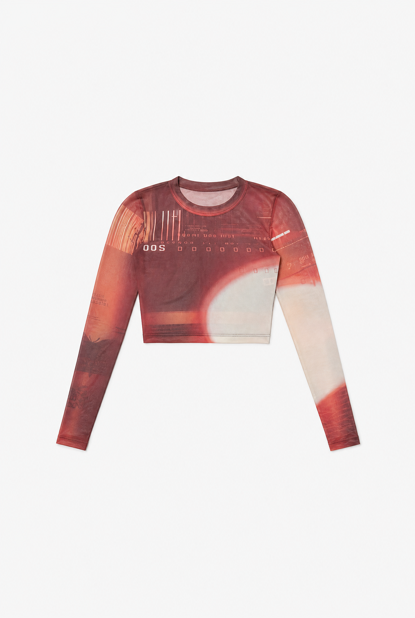 Slim Long Sleeve Tee flat-lay