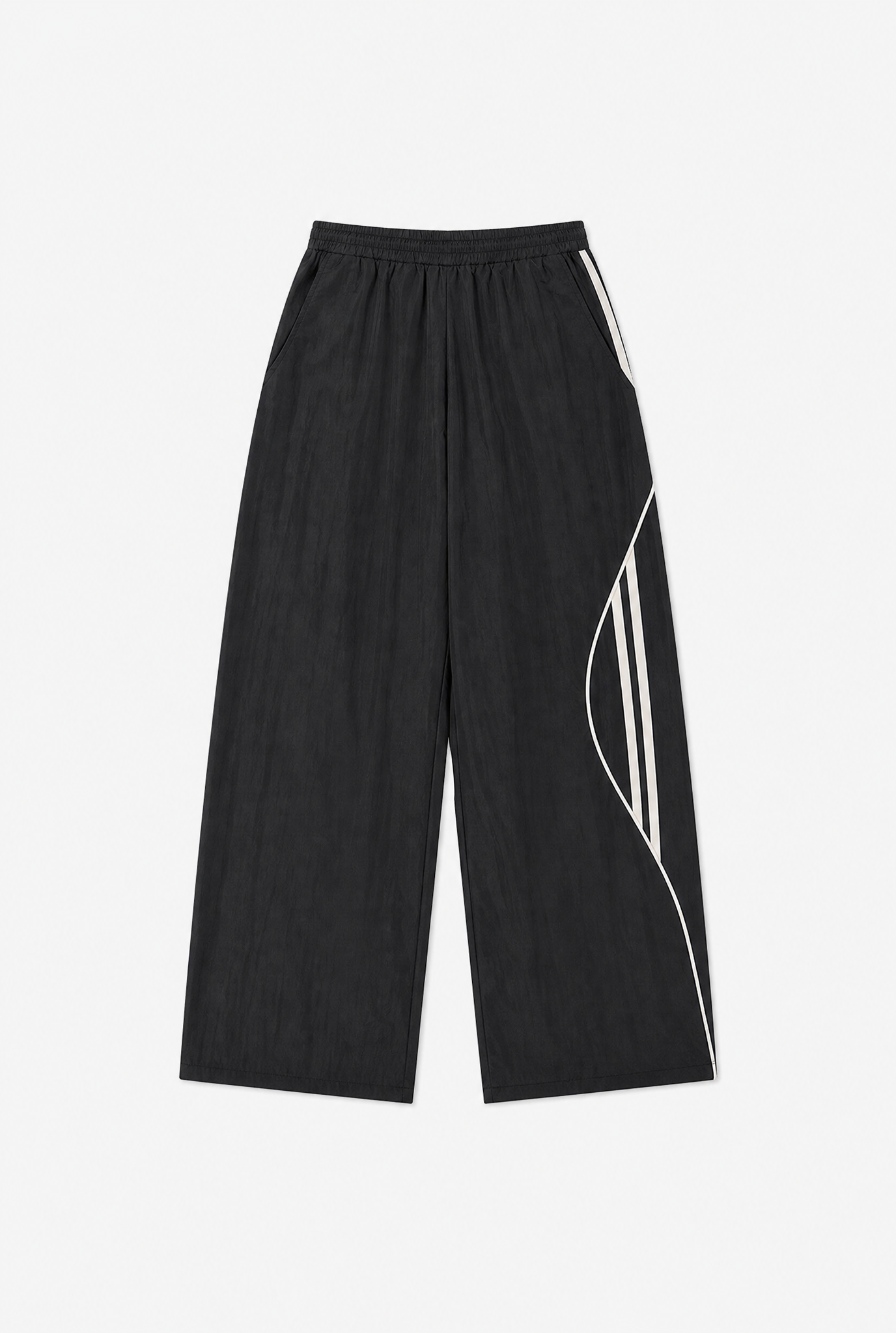 Wide Leg Cargo Sweatpants flat-lay