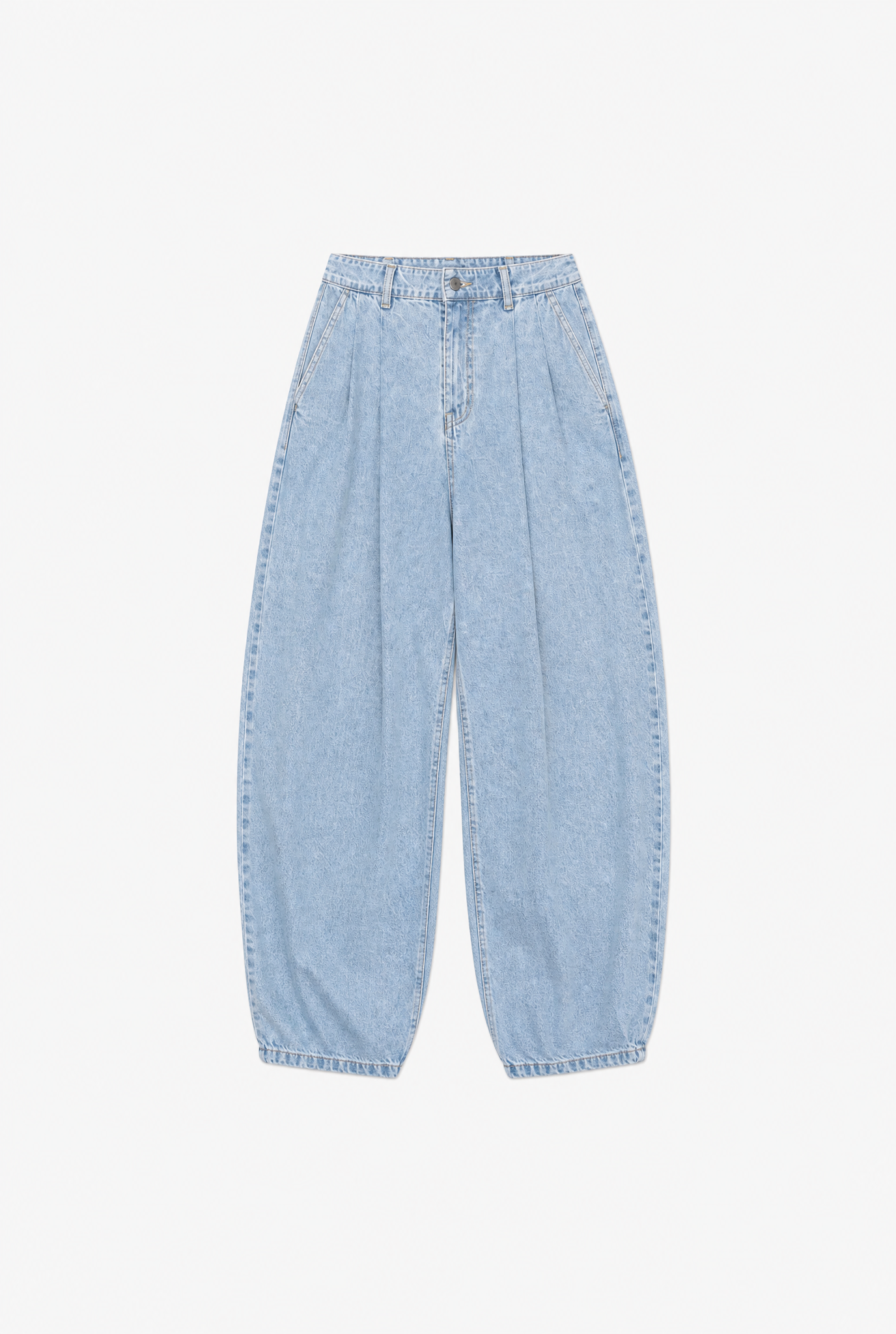 Light Wash Denim flat-lay