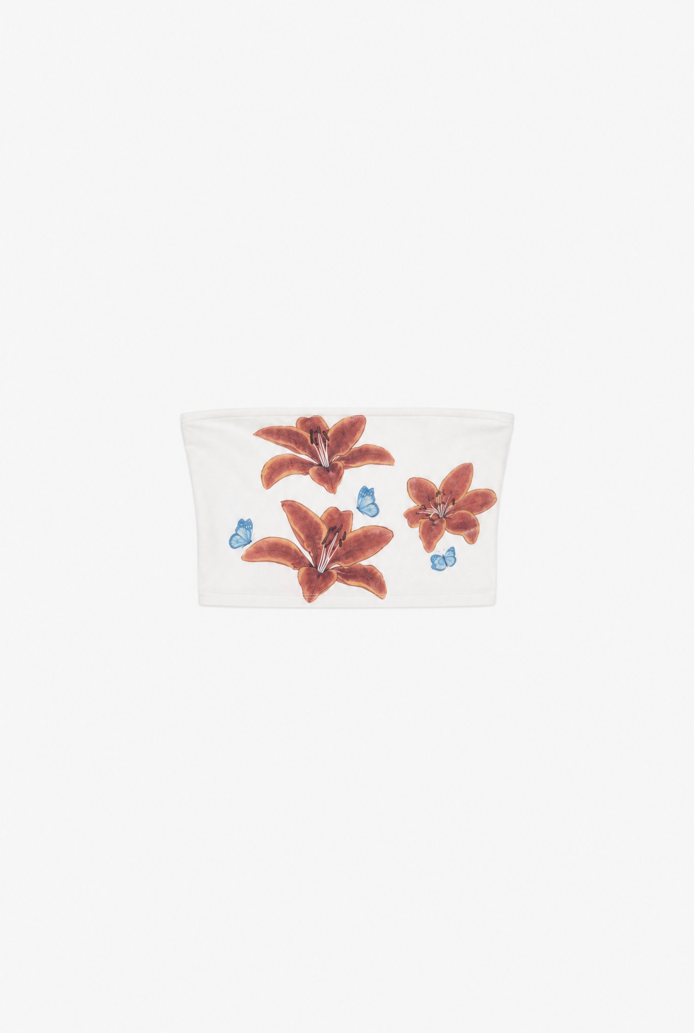 Starflower Bandeau flat-lay