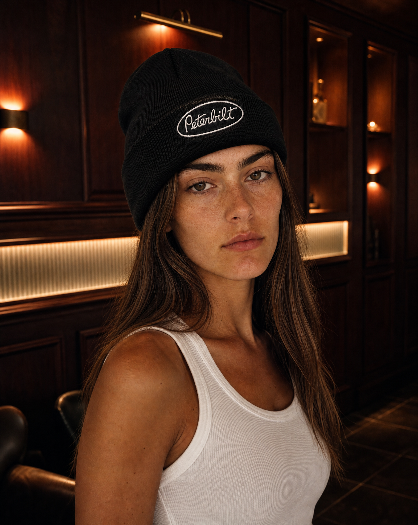 Black Knit Beanie — accessories by Blnka Kollective
