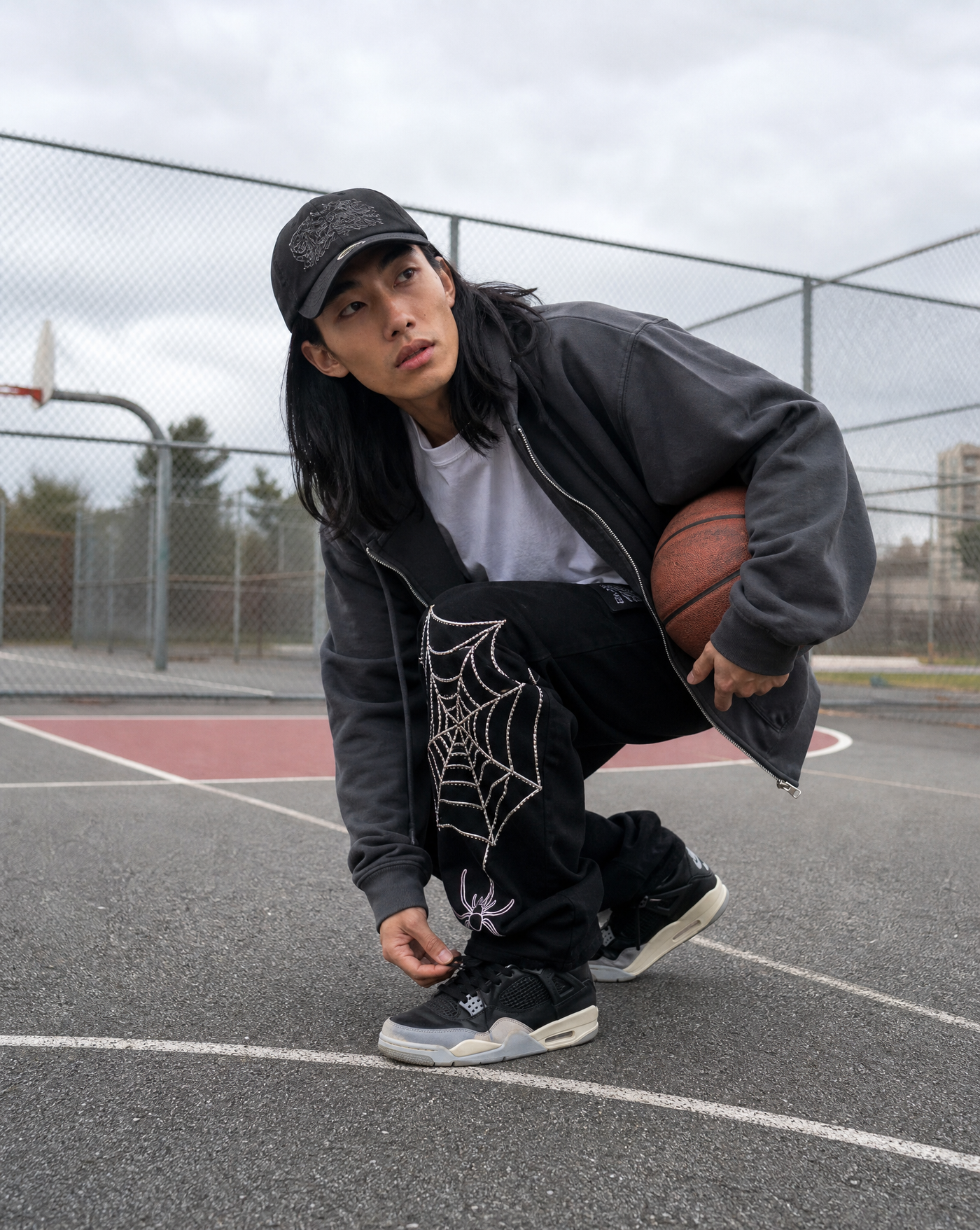Anime Track Pants — men's sweatpants techwear bottoms by Blnka Kollective
