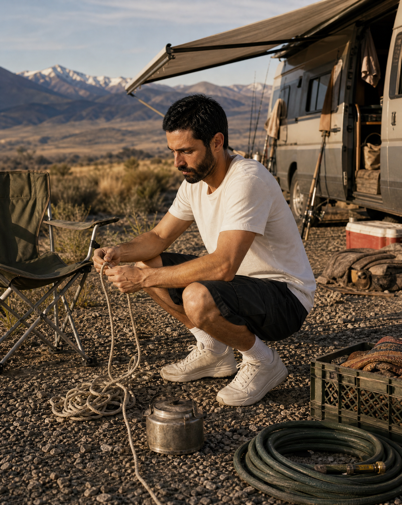 Pocket Cargo Shorts — men's black brown shorts by Blnka Kollective