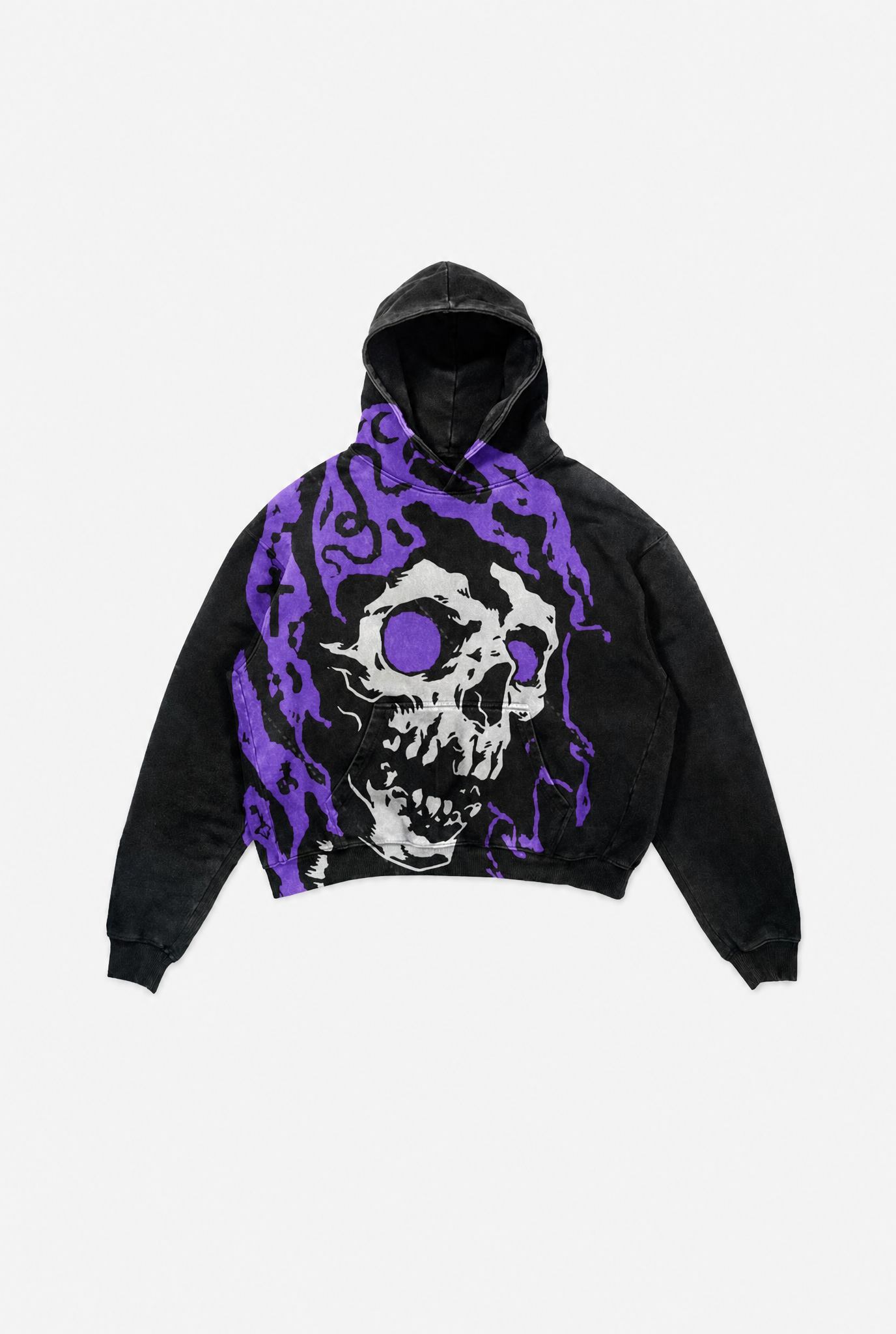 Nightfall Graphic Hoodie flat-lay