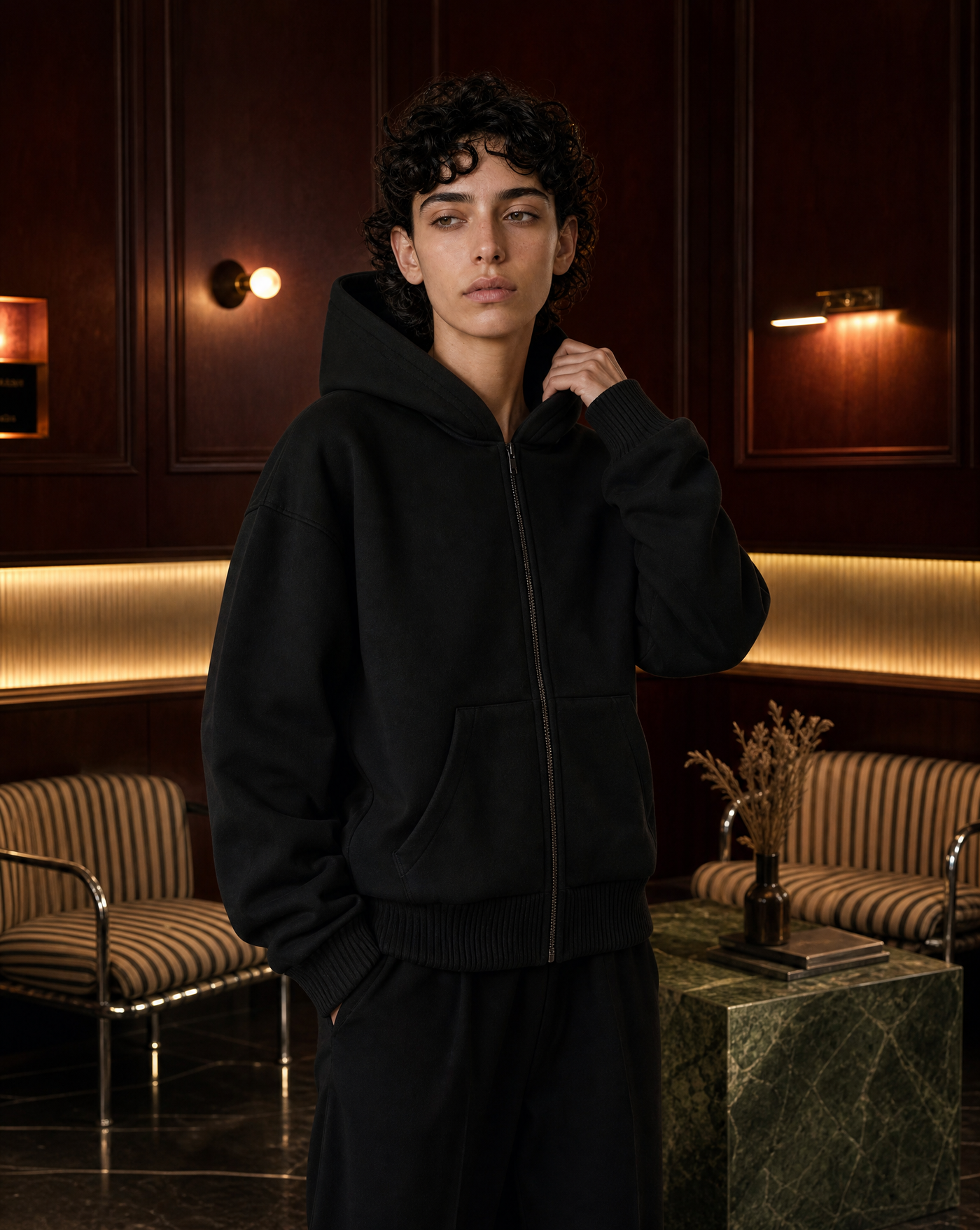 Double Hood Knit — hoodies & sweatshirts by Blnka Kollective