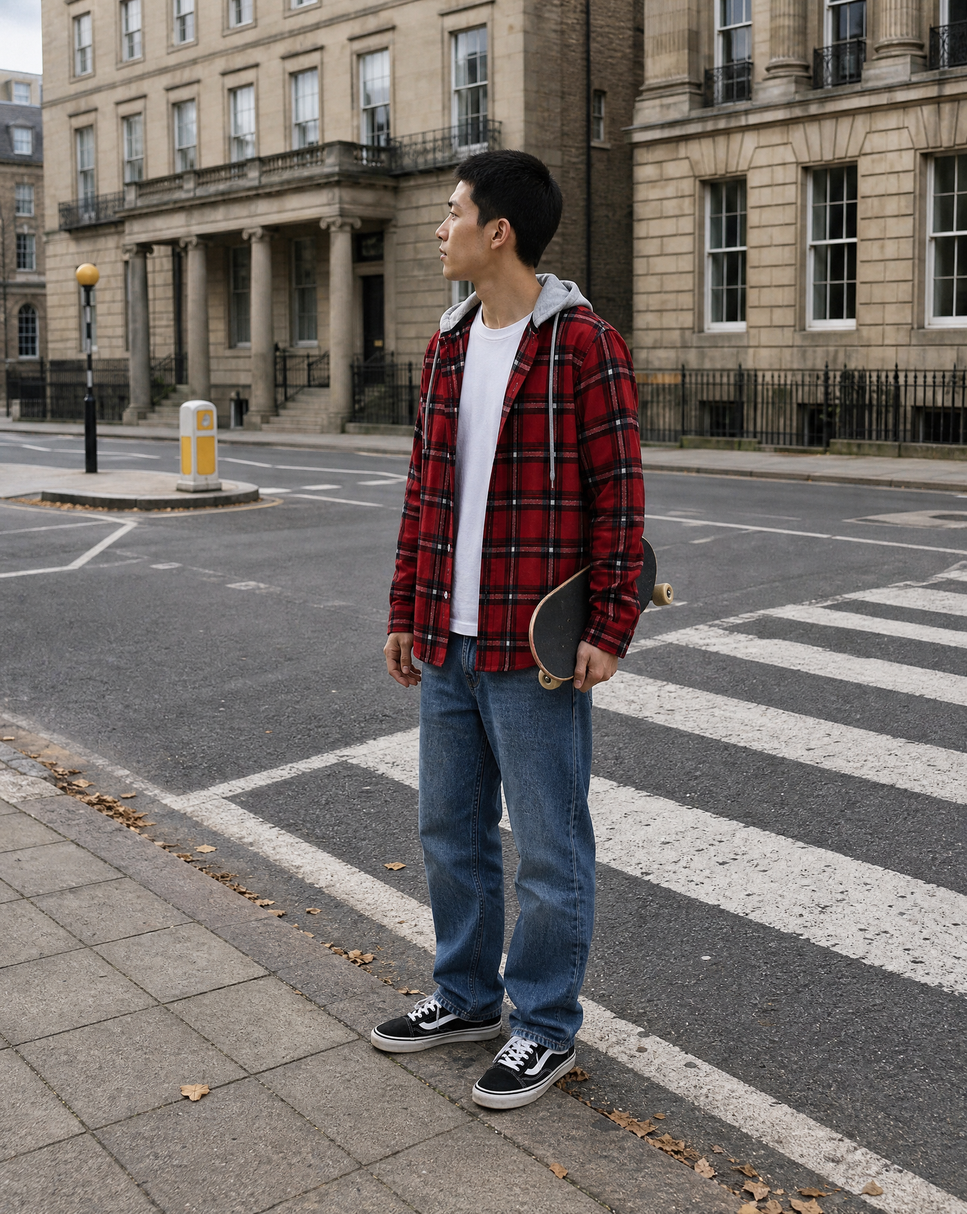 Red Plaid Flannel — men's shirts by Blnka Kollective