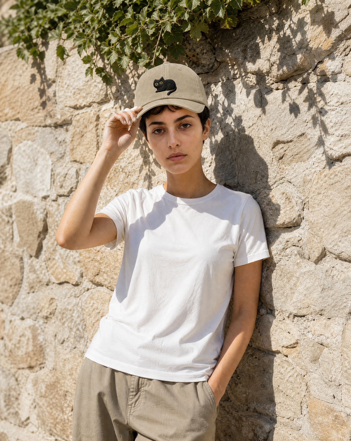 Black Cat Cap — accessories by Blnka Kollective