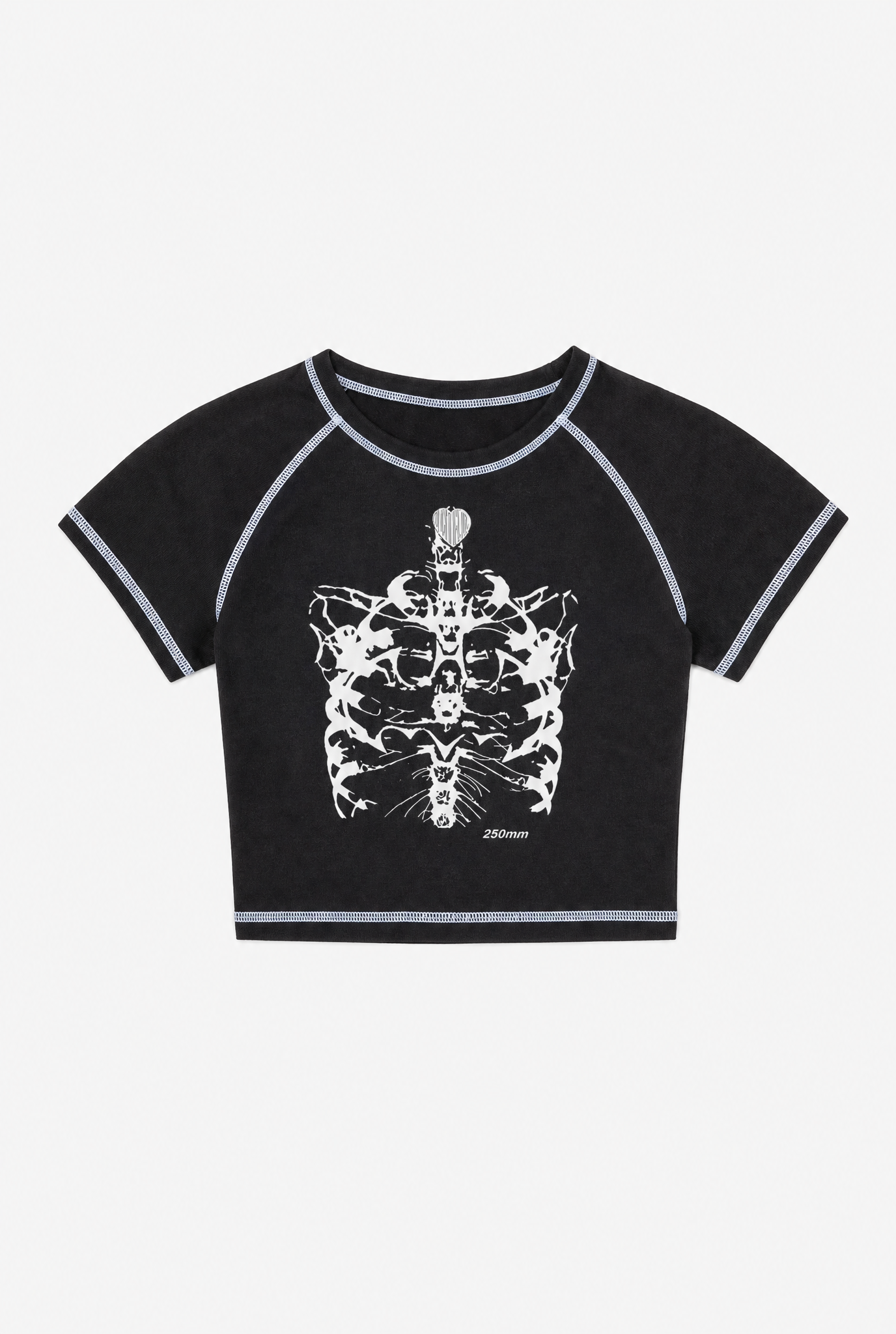 Skull Girl Tee flat-lay