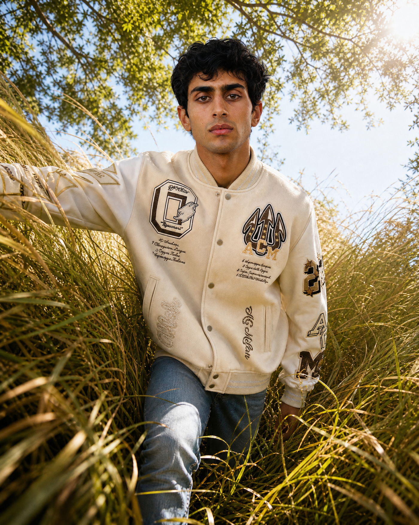 Embroidered Varsity Jacket — jackets outerwear by Blnka Kollective