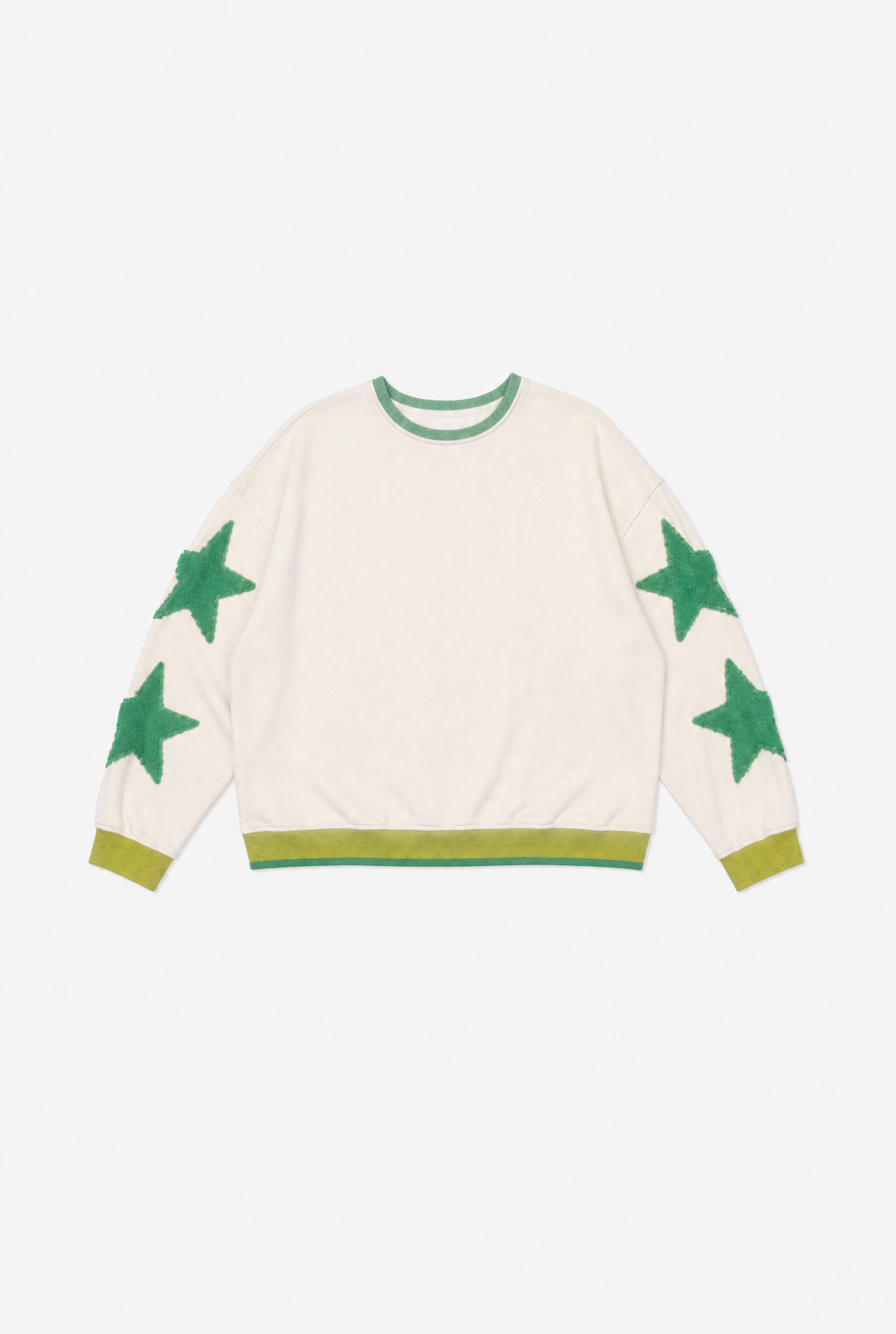 Star Drop Crew flat-lay