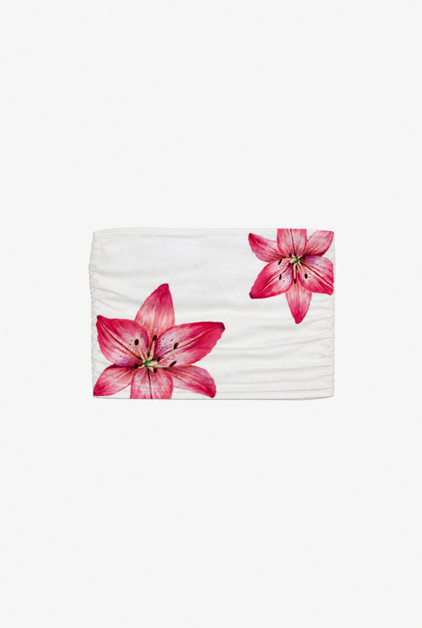 Graffiti Bandeau flat-lay