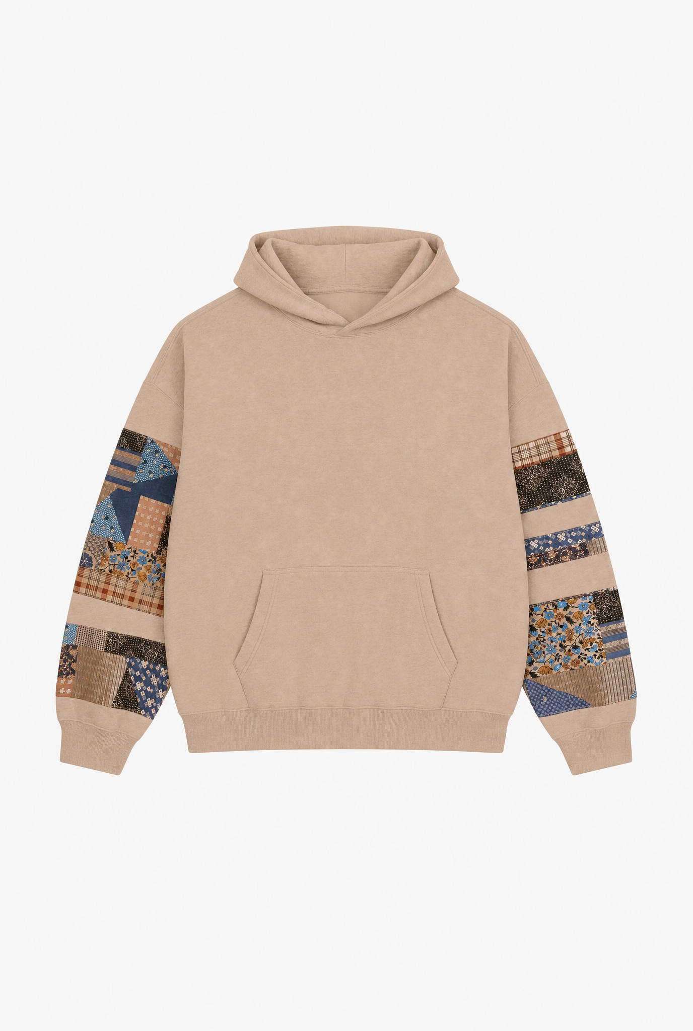 Leopard Graphic Hoodie flat-lay