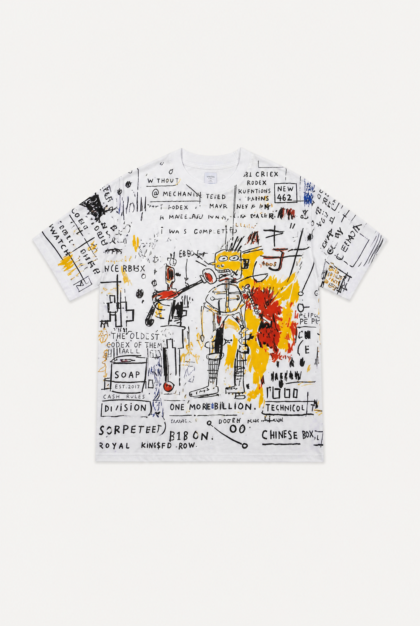 Graffiti Tee flat-lay