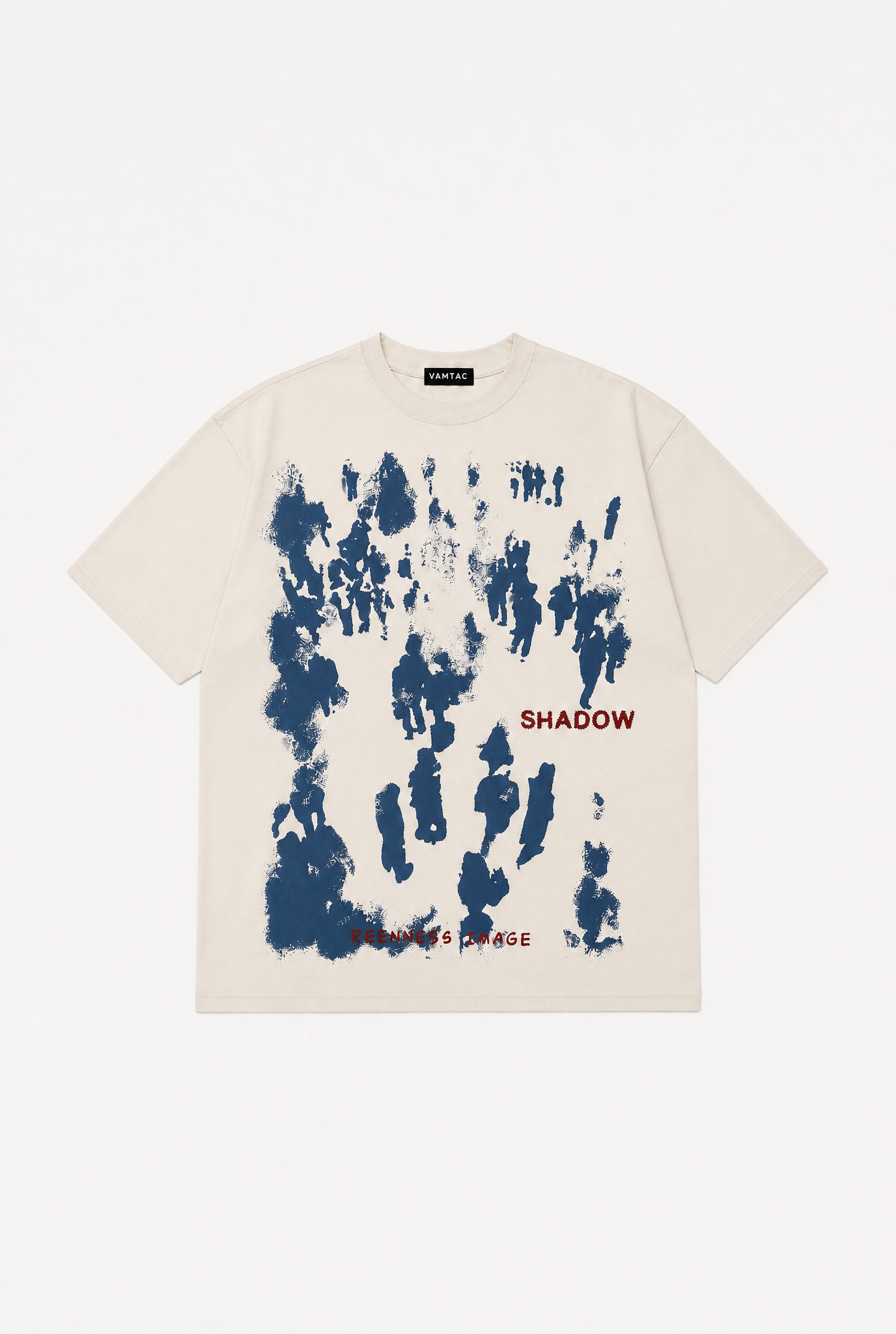 Graffiti Tie Dye Tee flat-lay