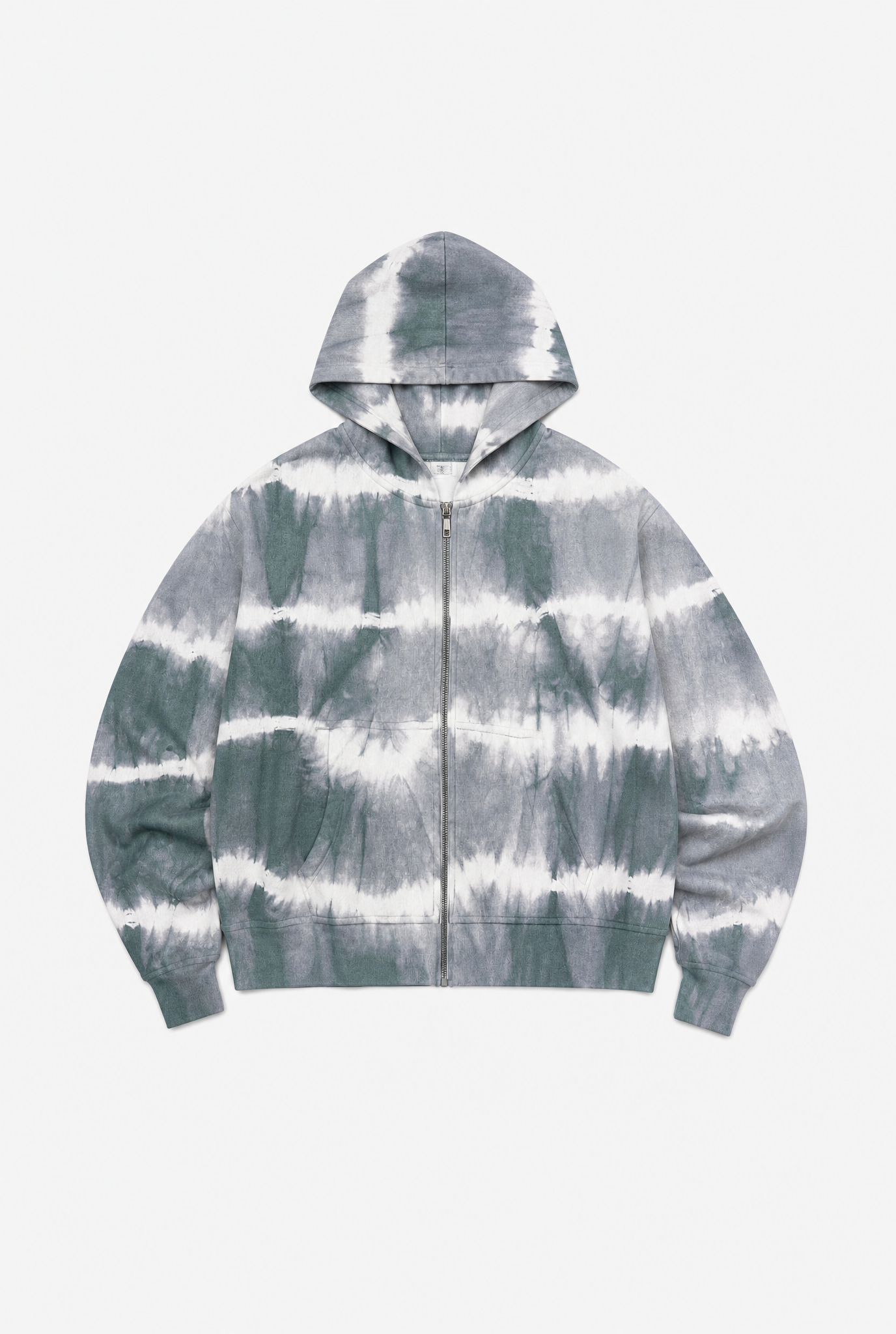 Lightweight Zip Hoodie flat-lay