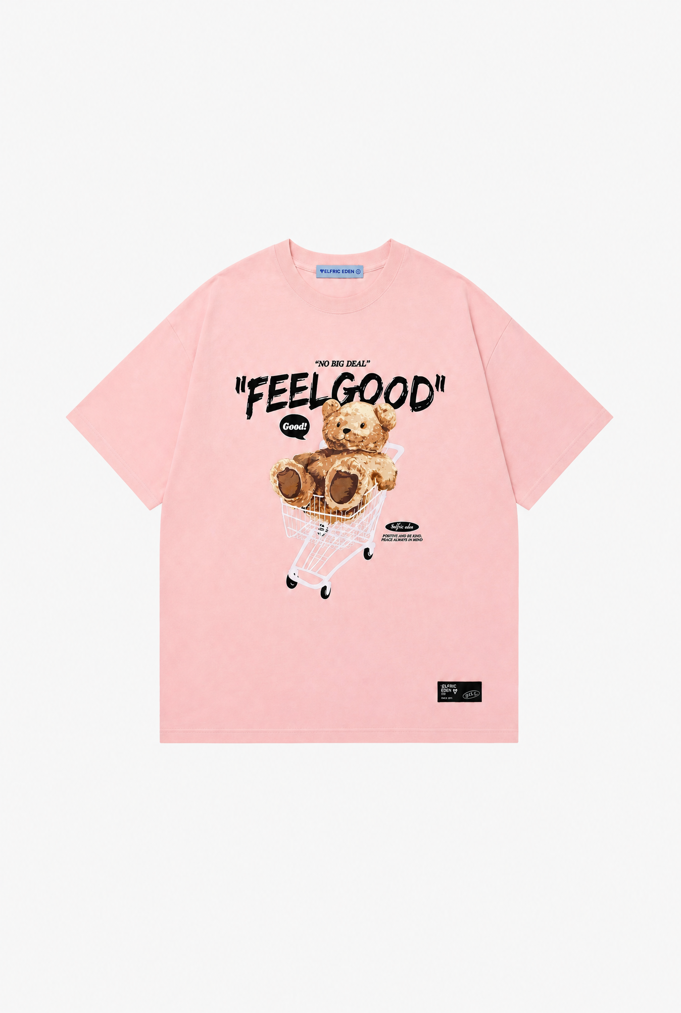 Bear Graphic Tee flat-lay