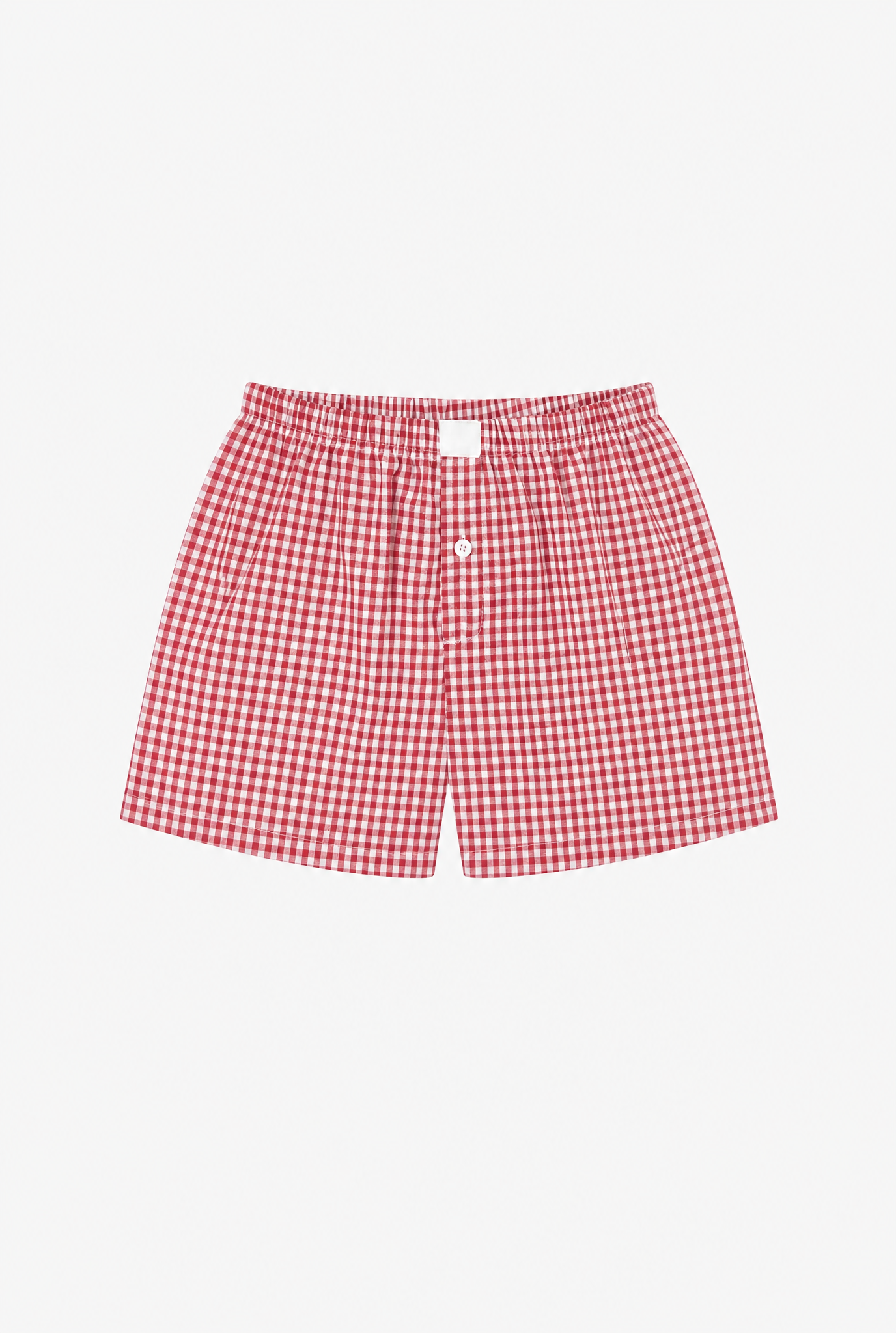 Checkmate Plaid Shorts flat-lay