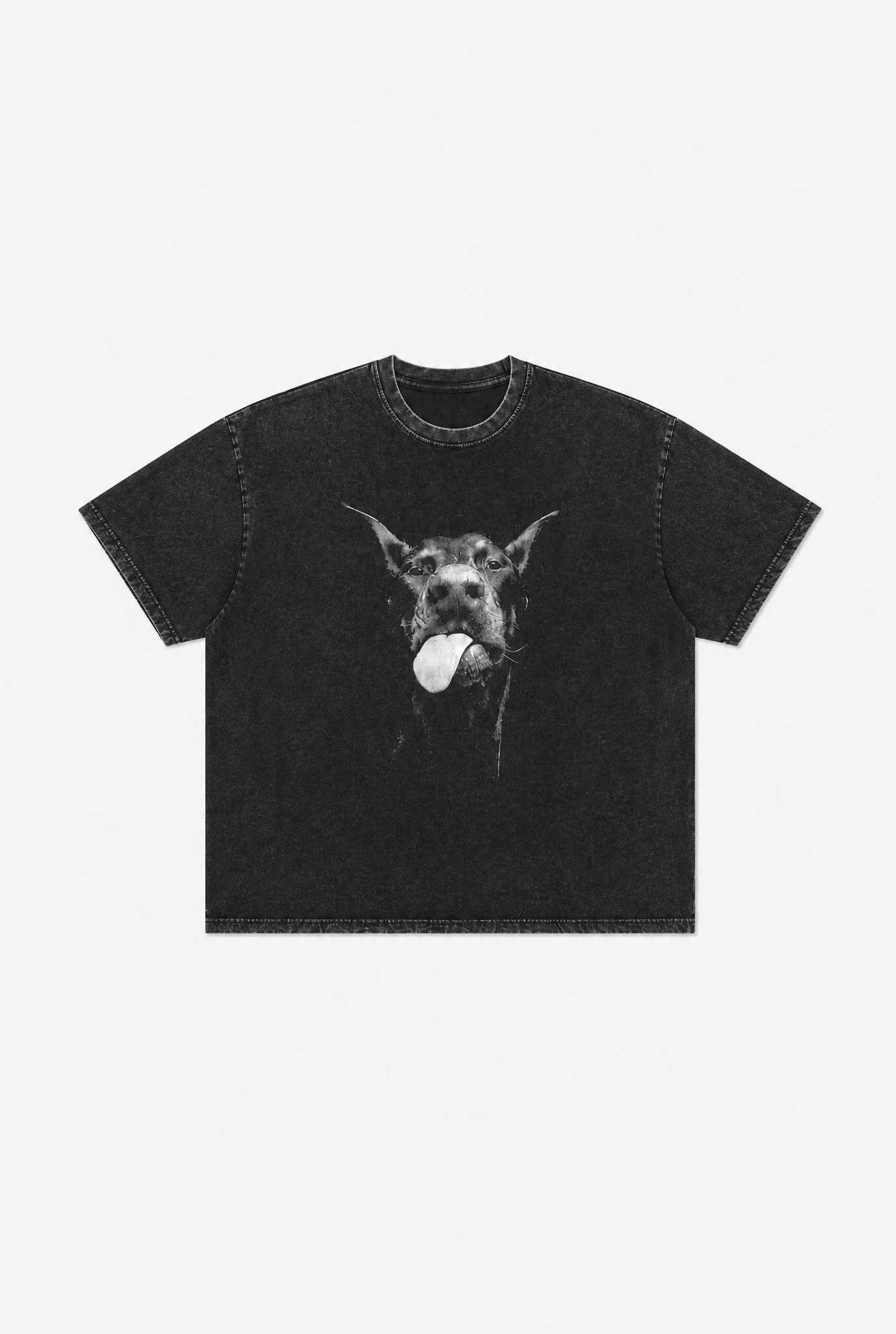 Big Dog Graphic Tee flat-lay