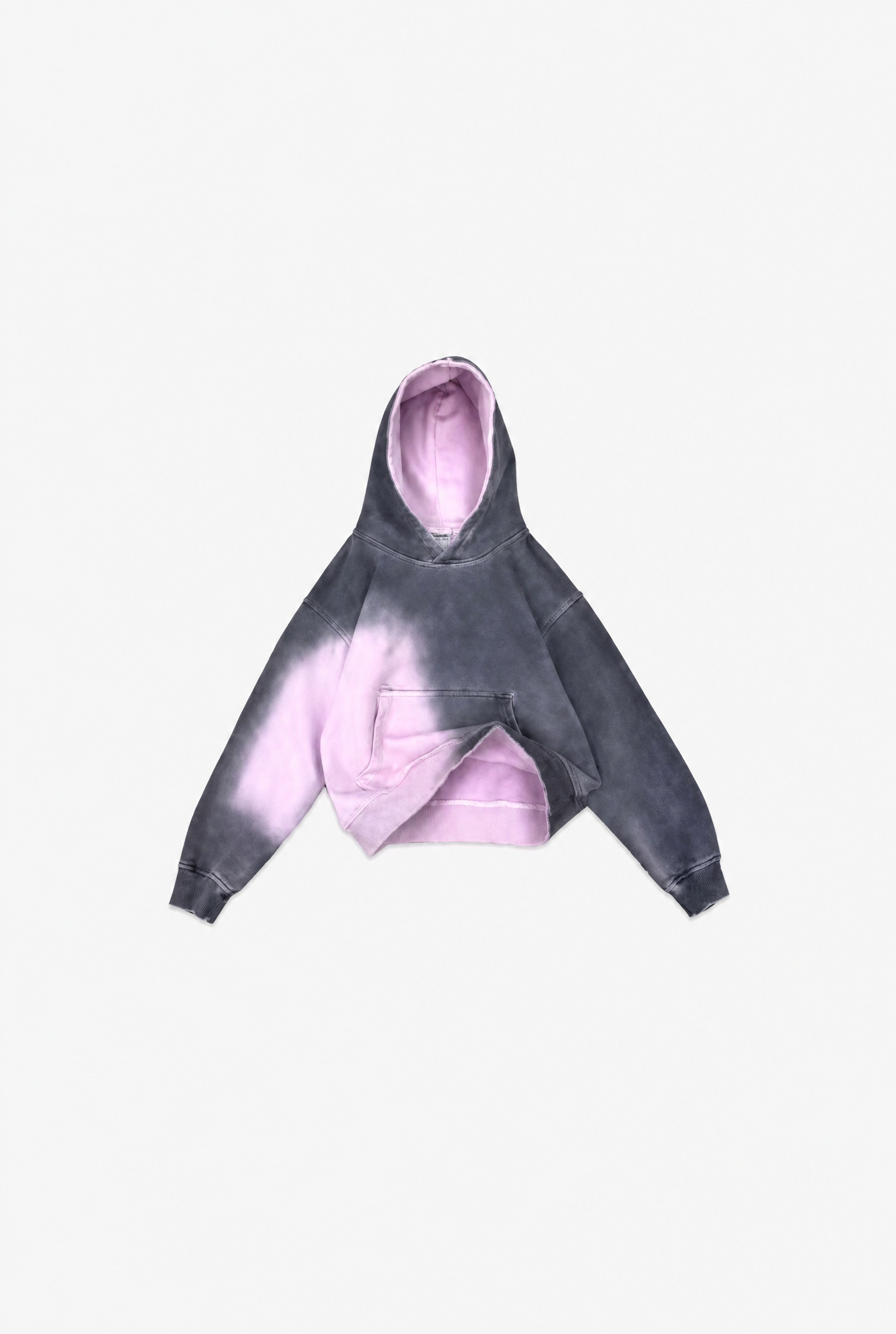 Gradient Gothic Hoodie flat-lay