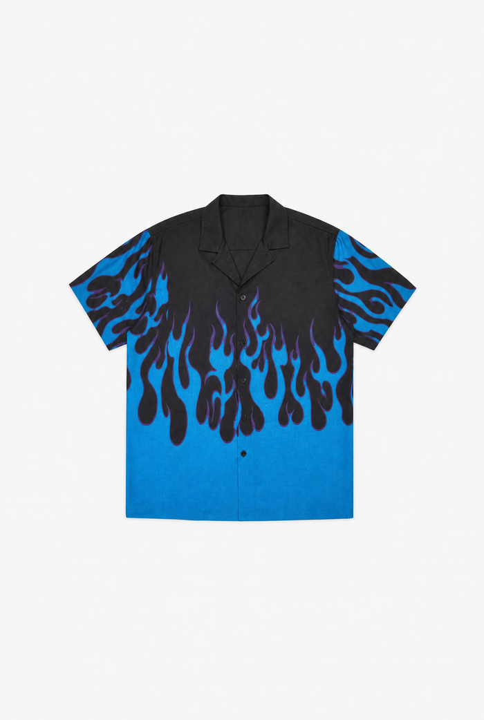 Flame Button Shirt flat-lay