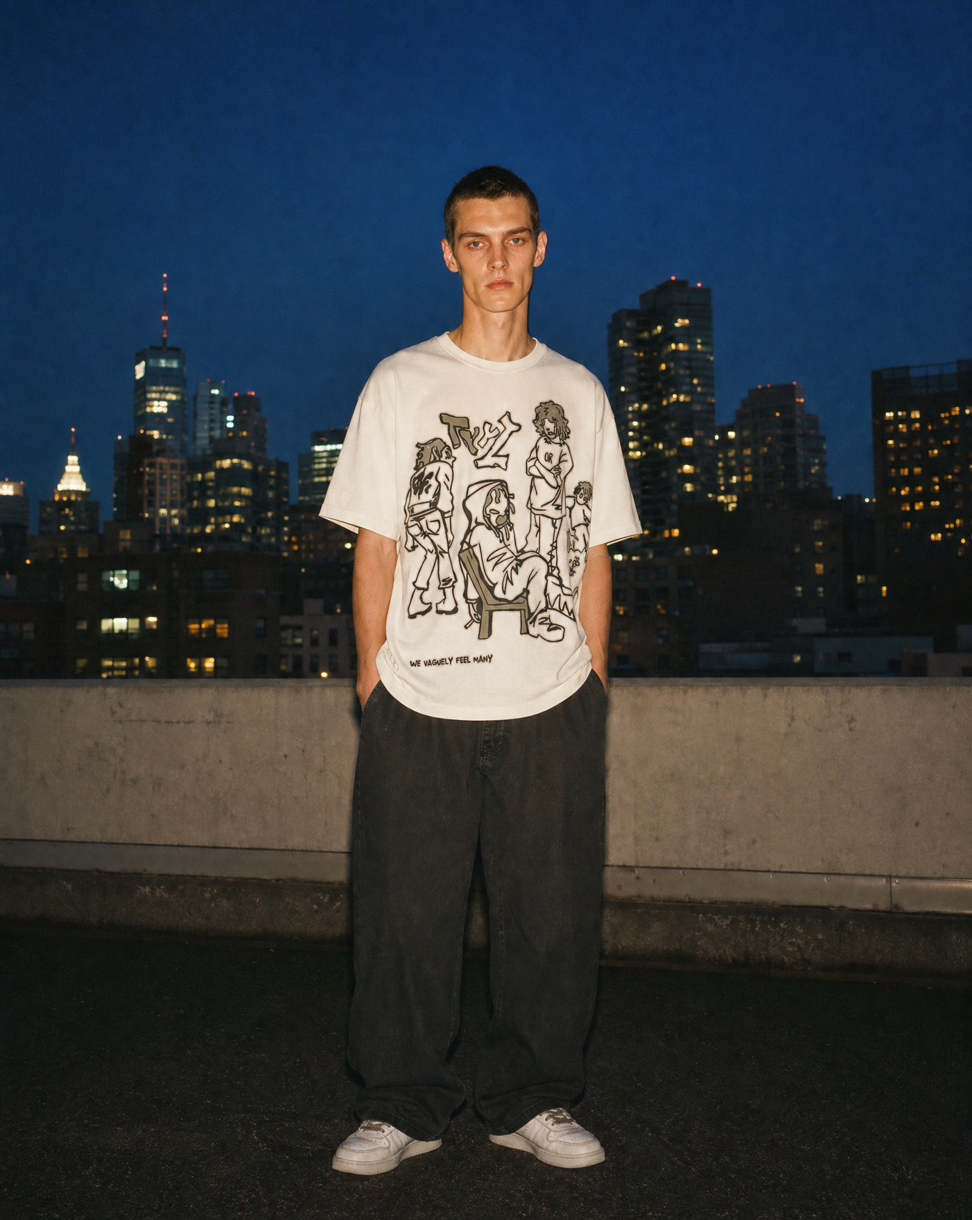 Inkline Tee — male model editorial shot by Sulta Studios