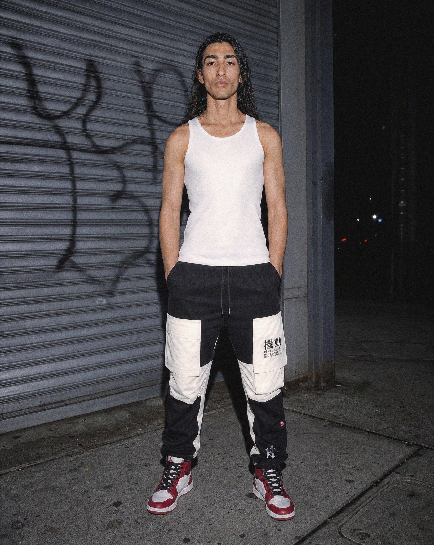 Kanji Cargo Pants — Blnka Kollective