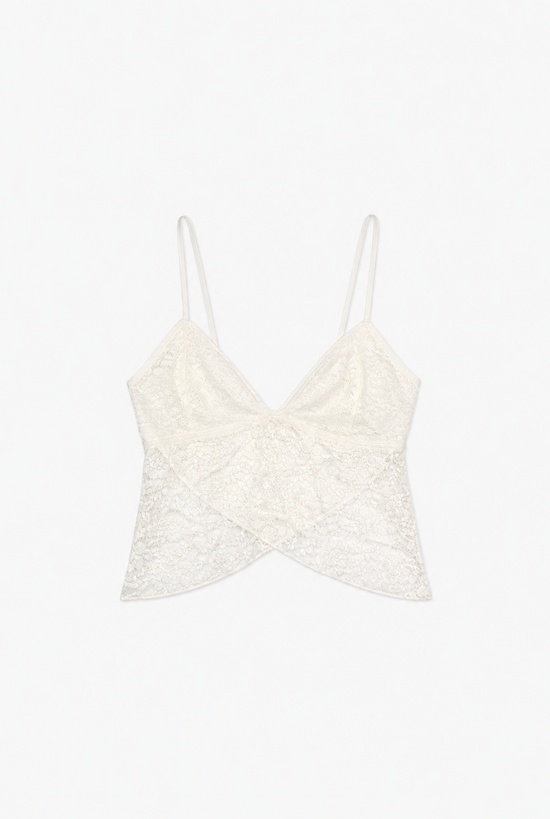 Lace Flower Top — women's sheer lace top by Sulta Studios